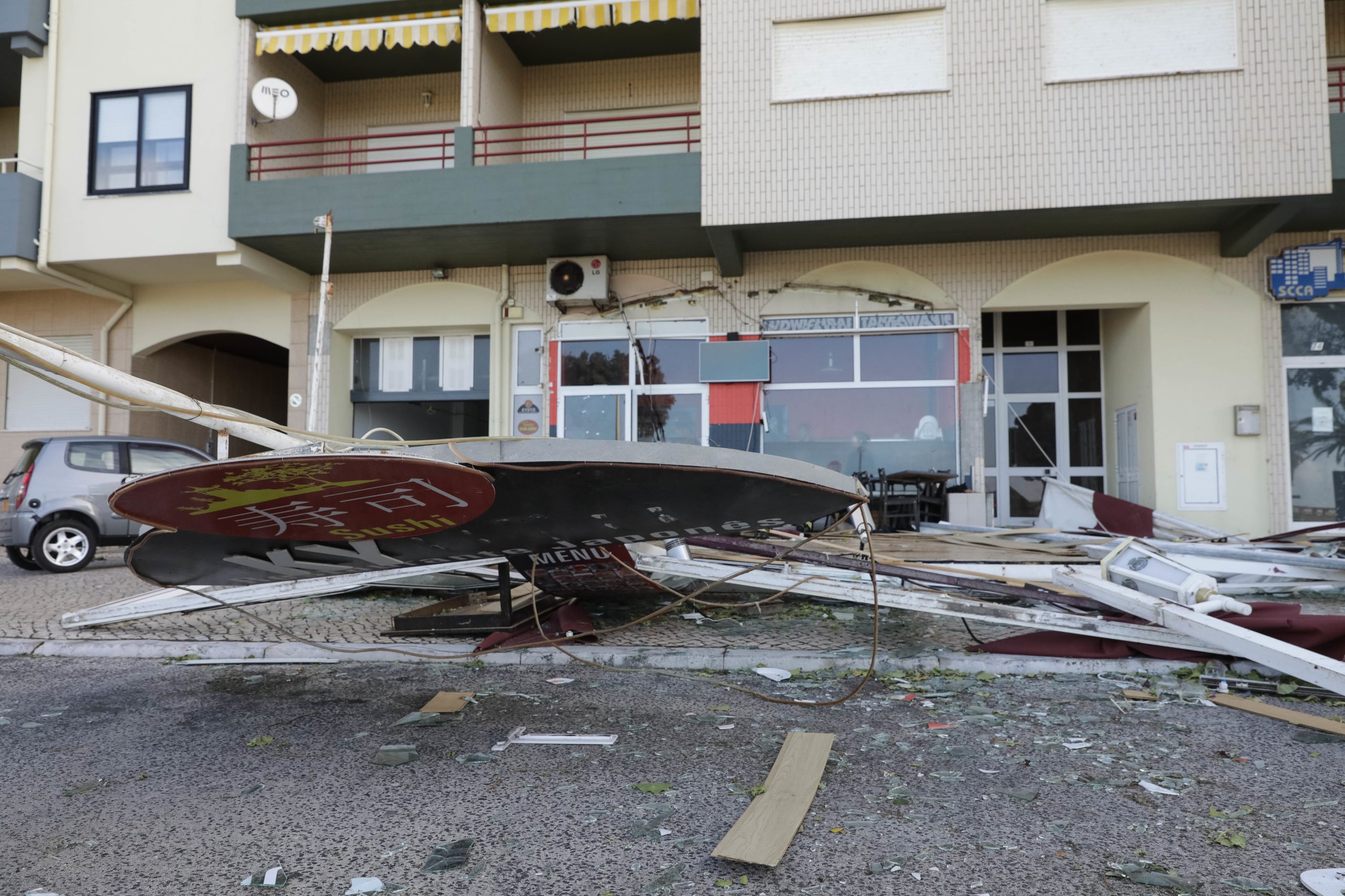 Tempestade Leslie. Figueira da Foz espera eletricidade em todo o concelho até ao final de quarta-feira