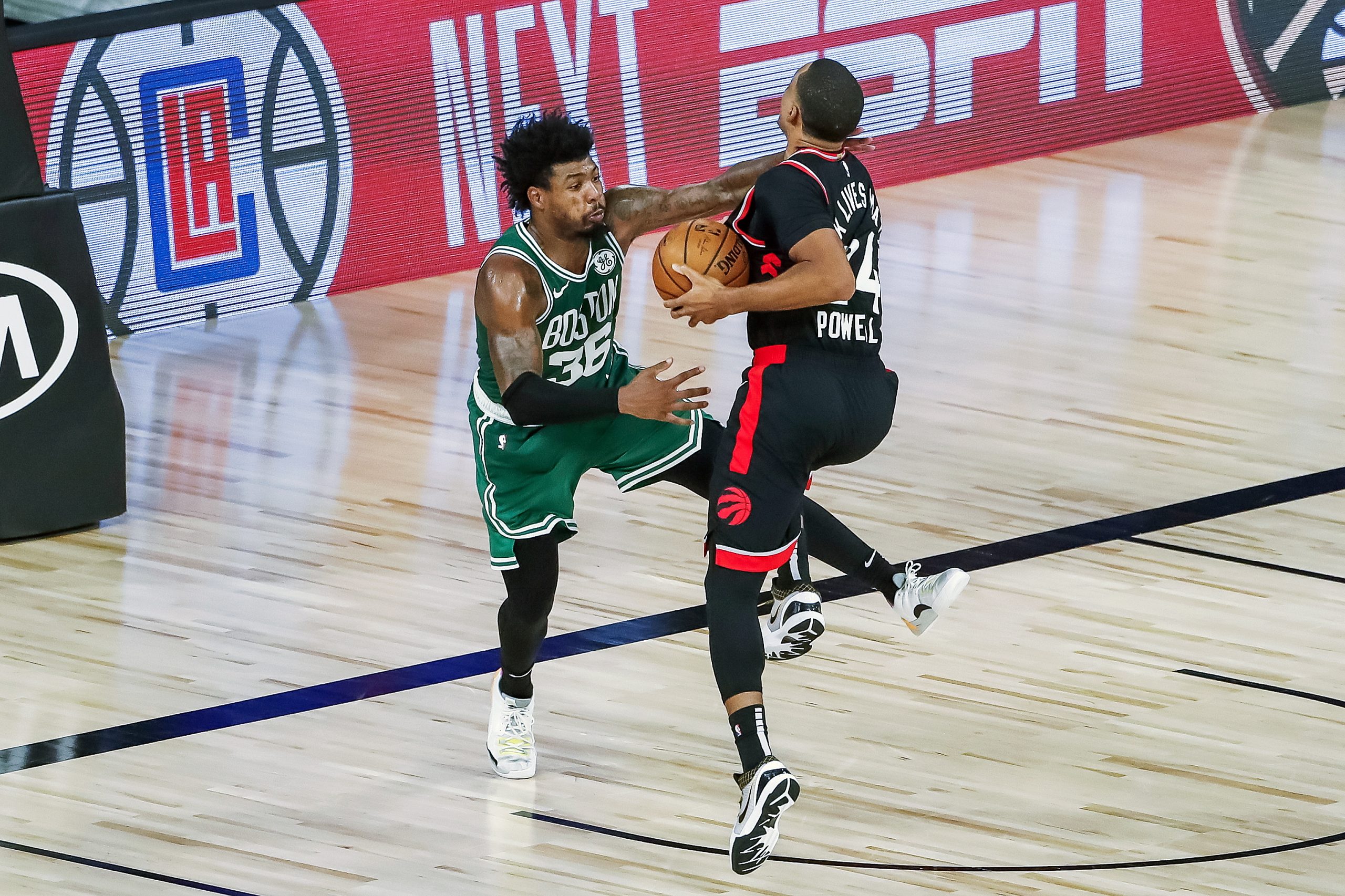 Raptors vencem Celtics após dois prolongamentos e forçam jogo sete nos ‘play-offs’ da NBA