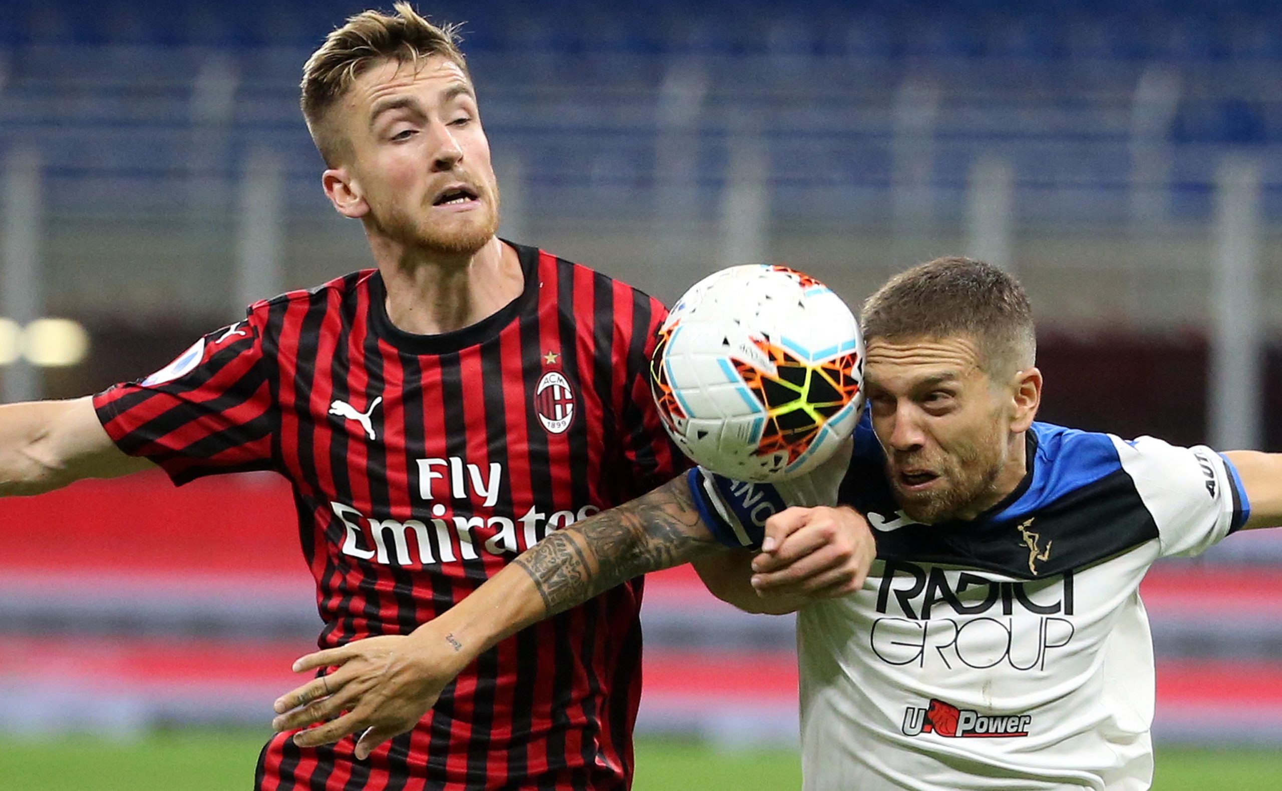 Atalanta empata com AC Milan e deixa Juventus à beira de celebrar o título