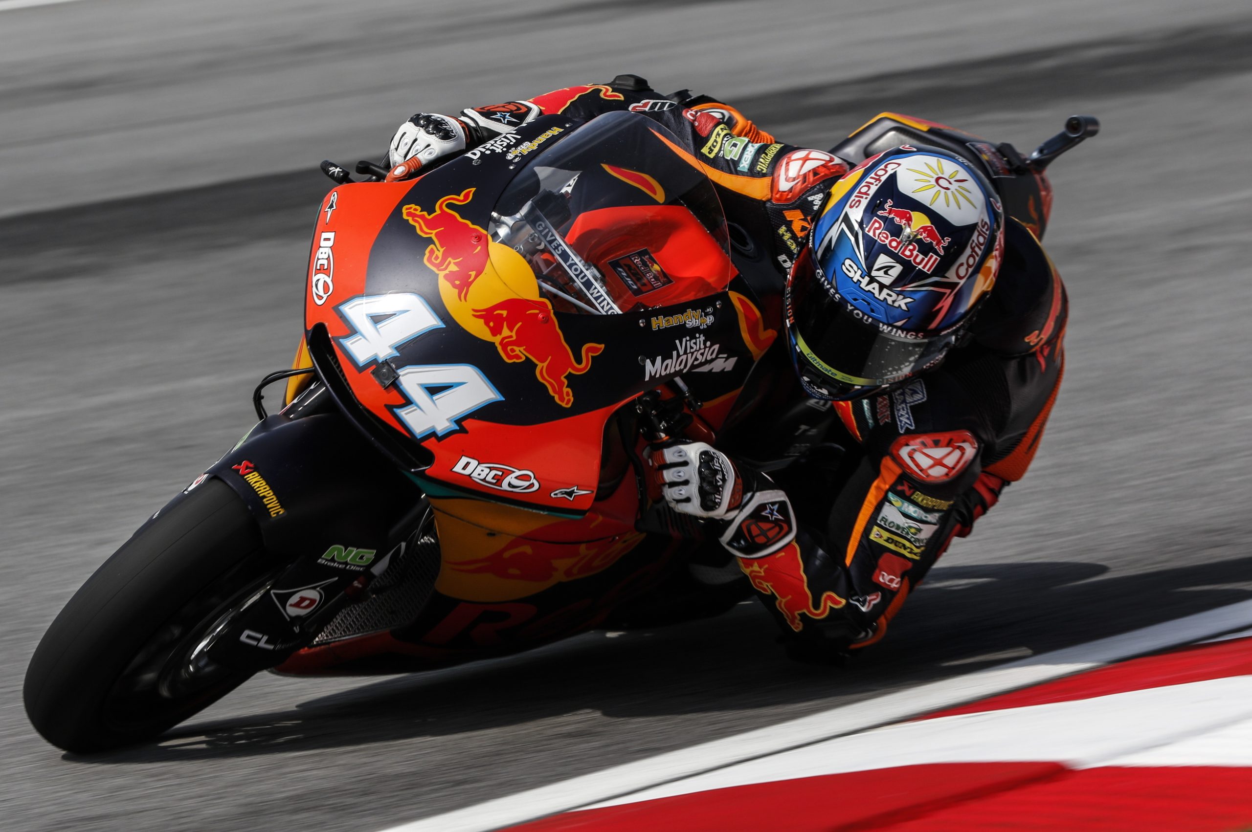 Miguel Oliveira em terceiro lugar nos treinos livres de Moto2 em Valência