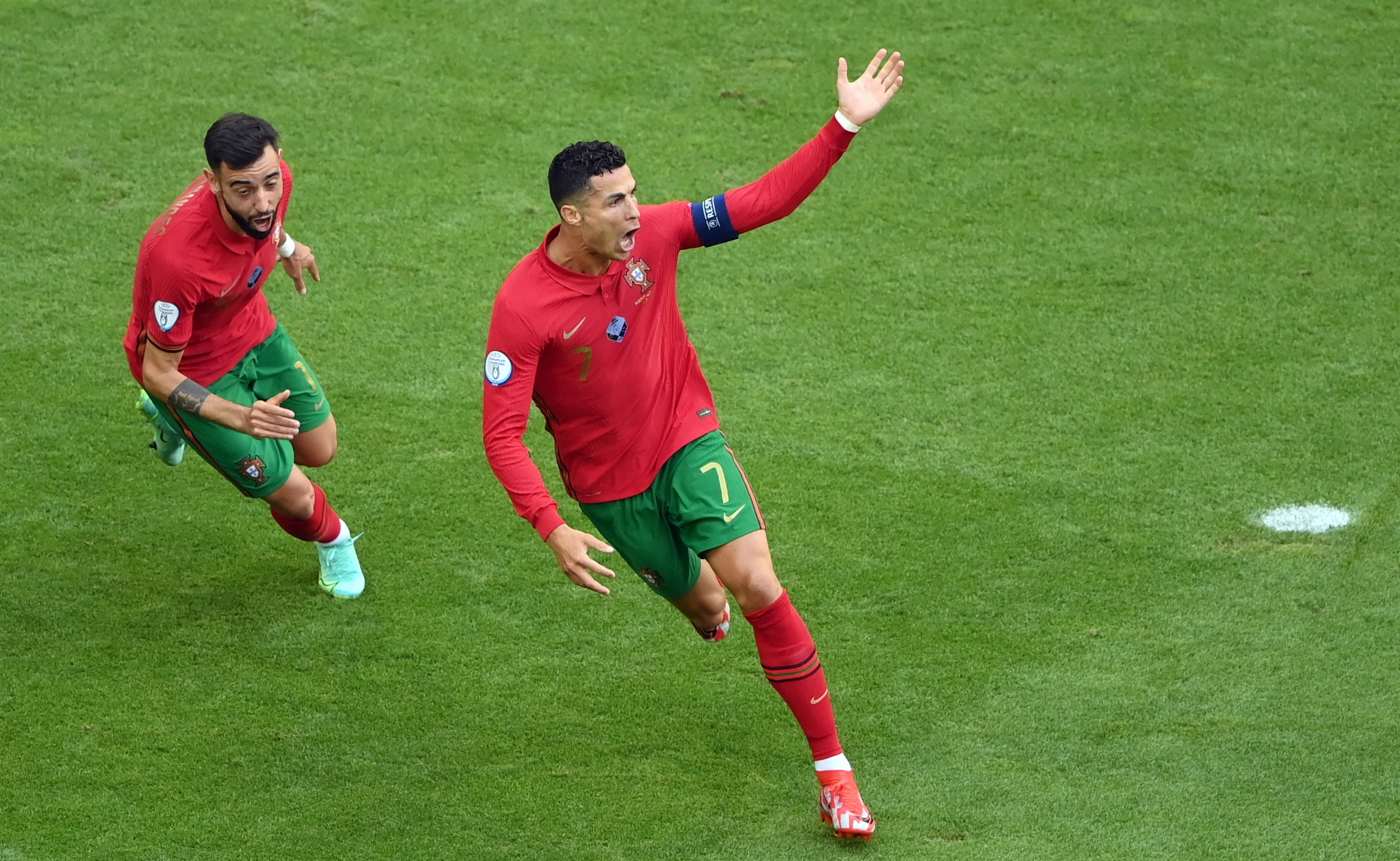 Euro2020: Ronaldo marcou pela primeira vez à Alemanha, à quinta tentativa