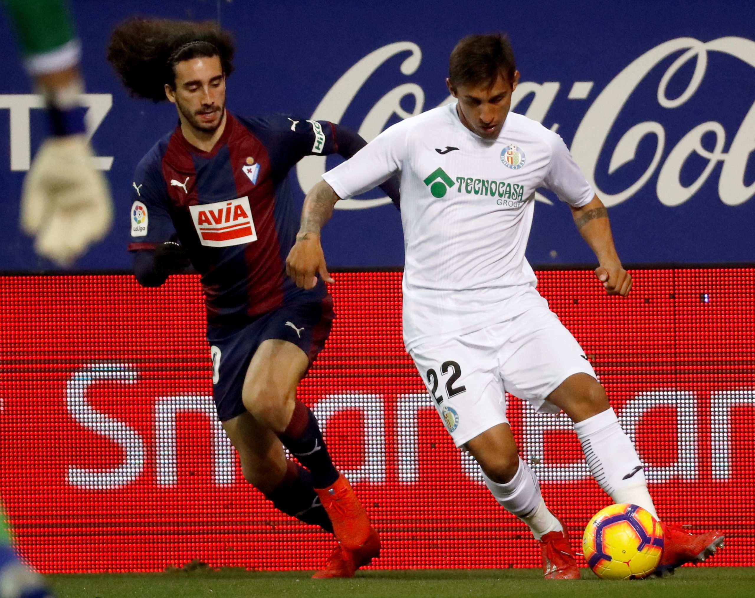 Getafe desperdiça vantagem de 2-0 e falha subida ao quarto lugar da liga espanhola