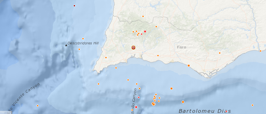 Sismo de 3,6 na escala de Richter sentido no Algarve