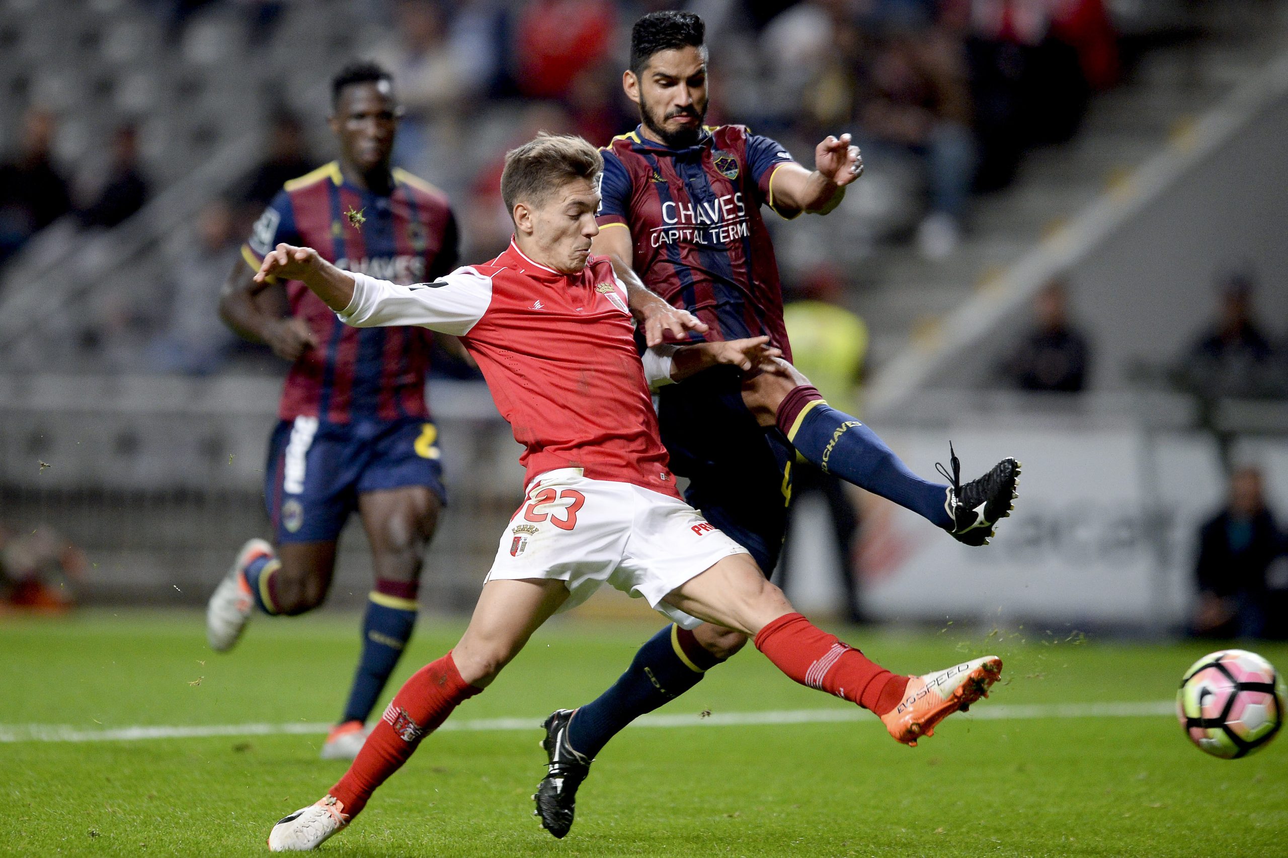 Braga vence Chaves e iguala Sporting no terceiro lugar da I Liga
