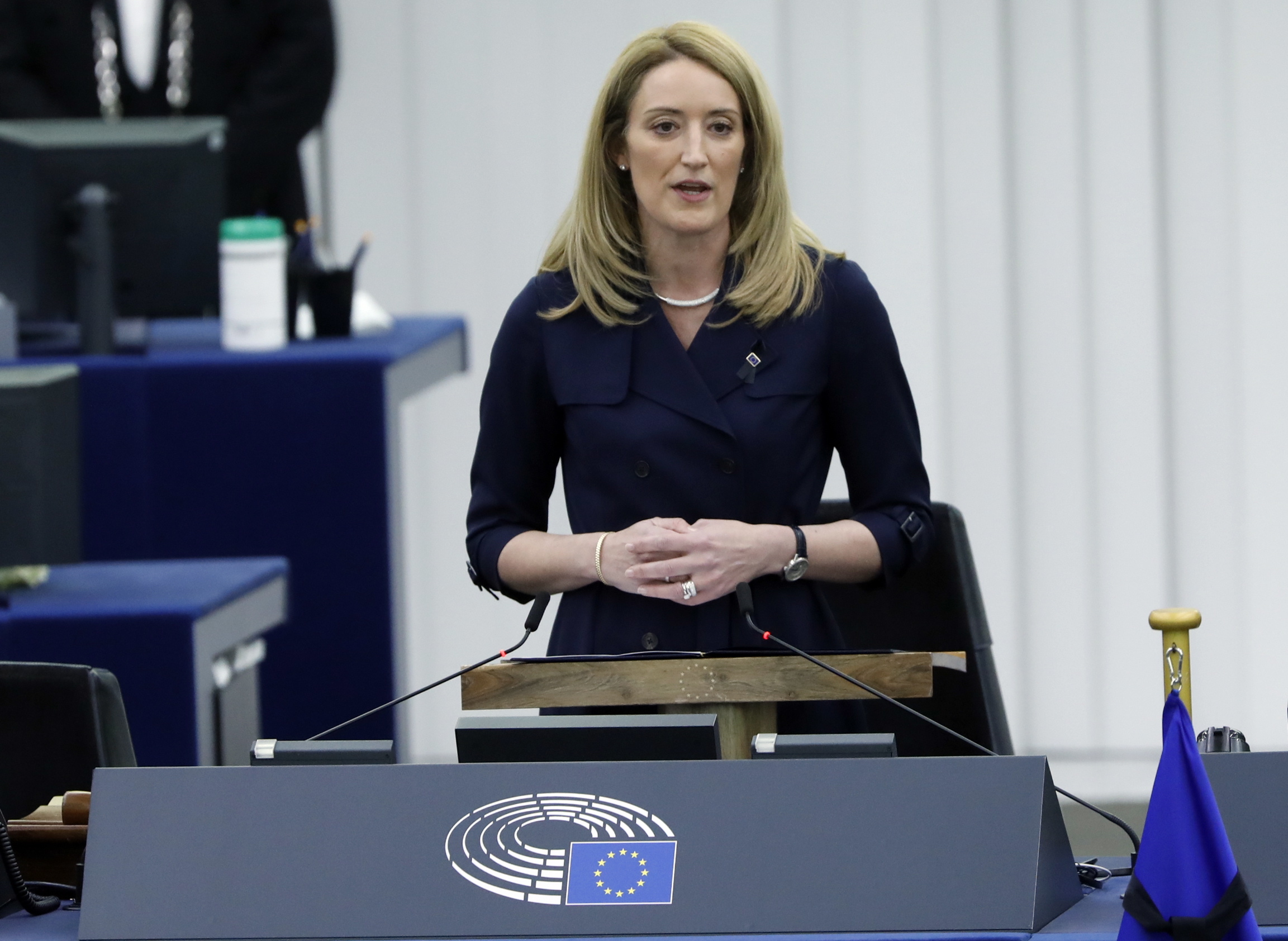 Roberta Metsola é a nova presidente do Parlamento Europeu até 2024