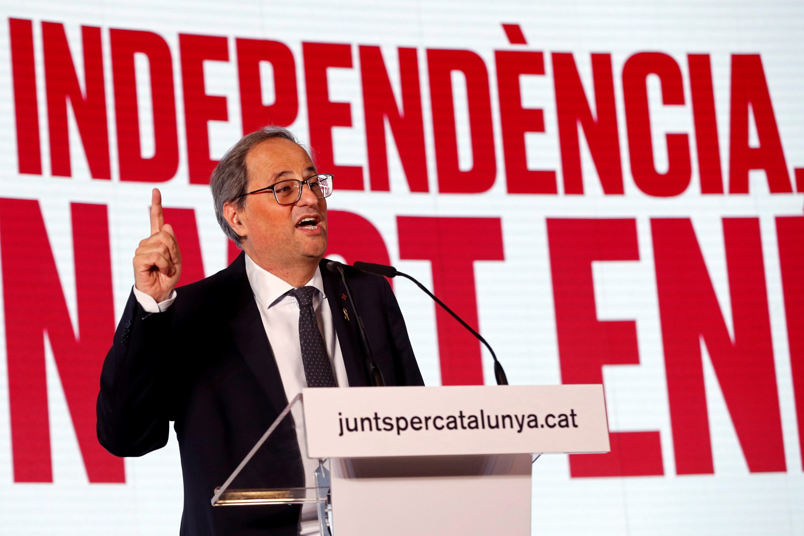 Catalunha: Torra diz que região tem de ser encarada como “sujeito político” e denuncia “tiques franquistas” que persistem em Espanha