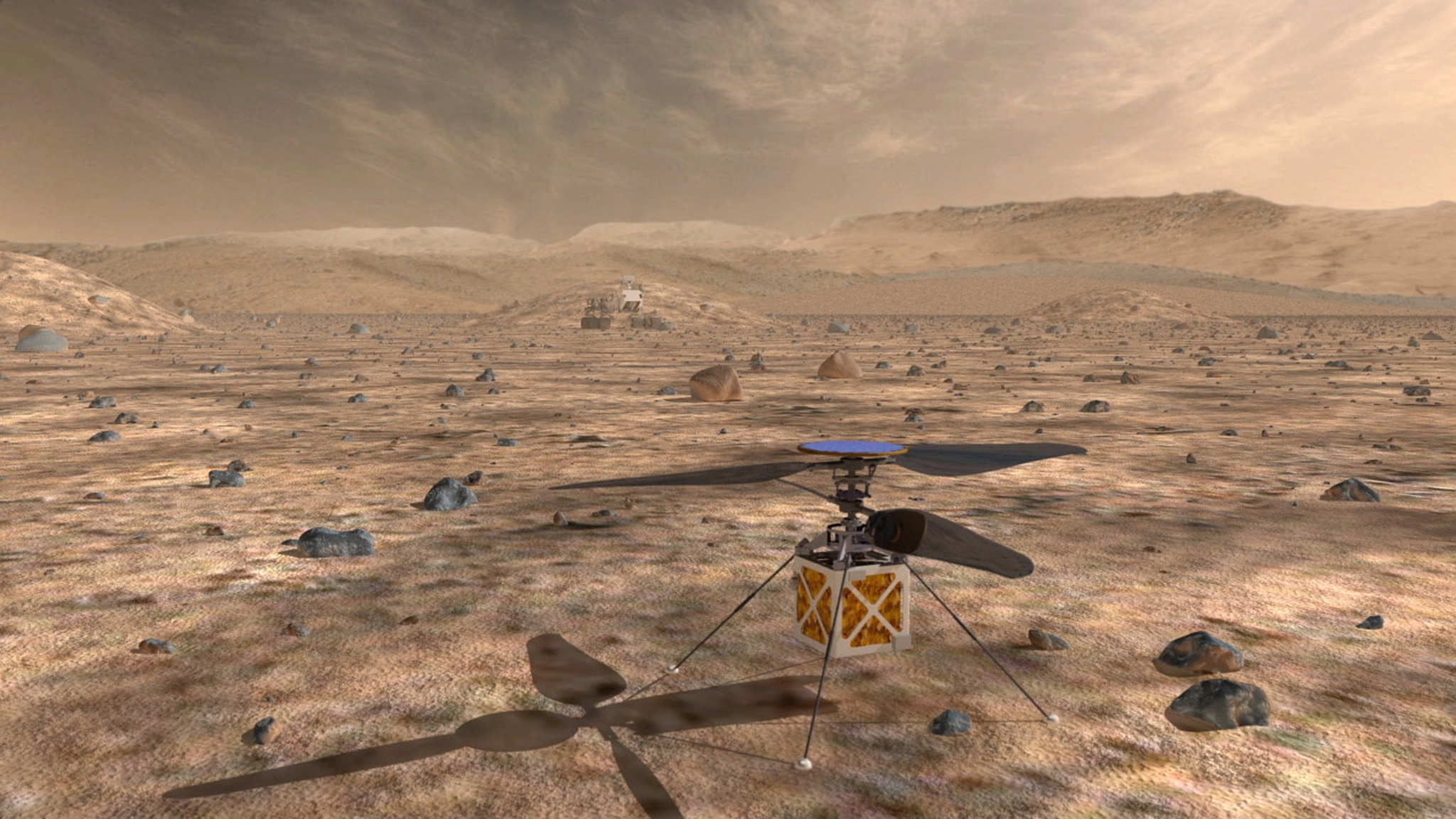 Nasa vai enviar em 2020 mini-helicóptero para explorar Marte