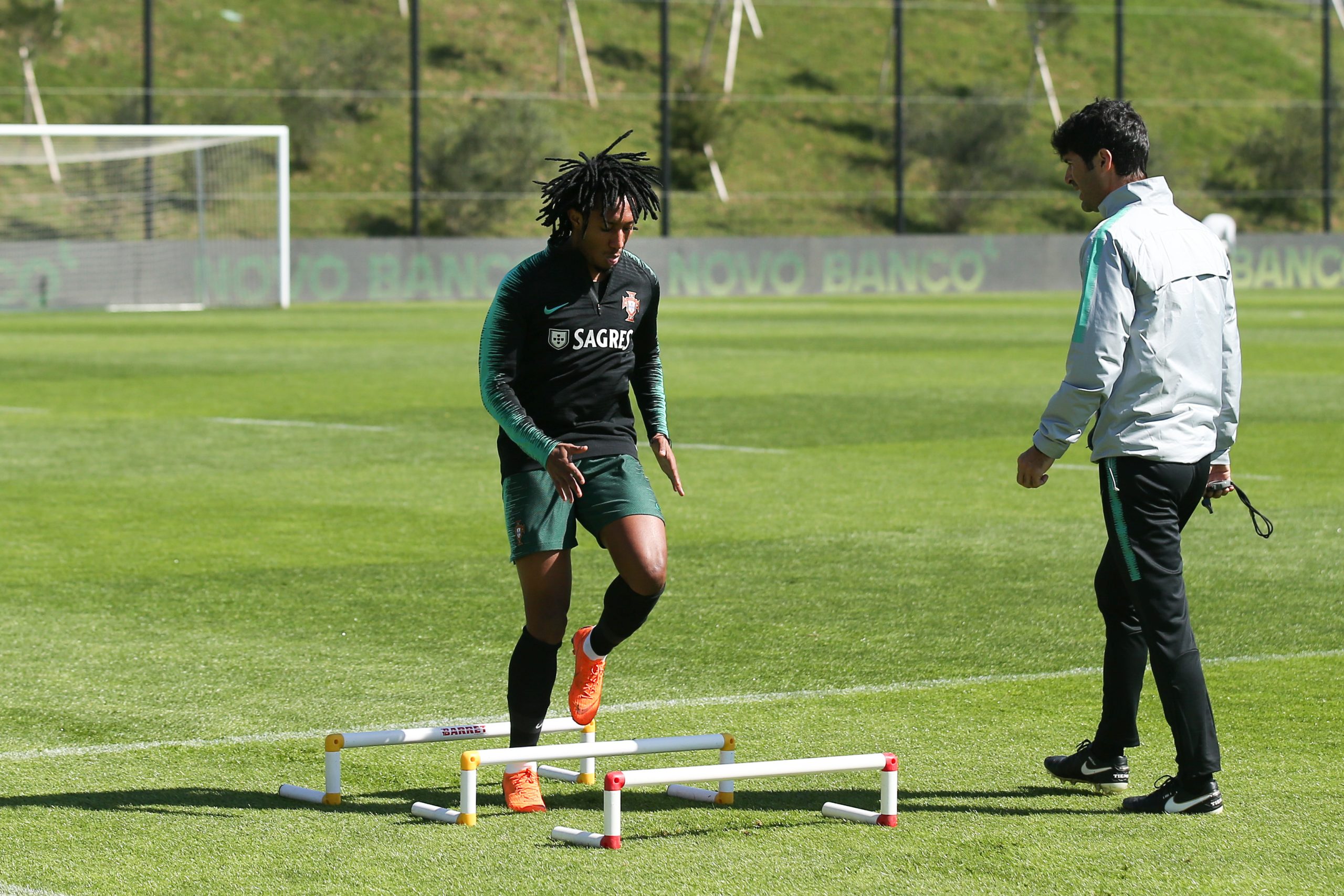 Gelson Martins já treinou integrado com restantes convocados