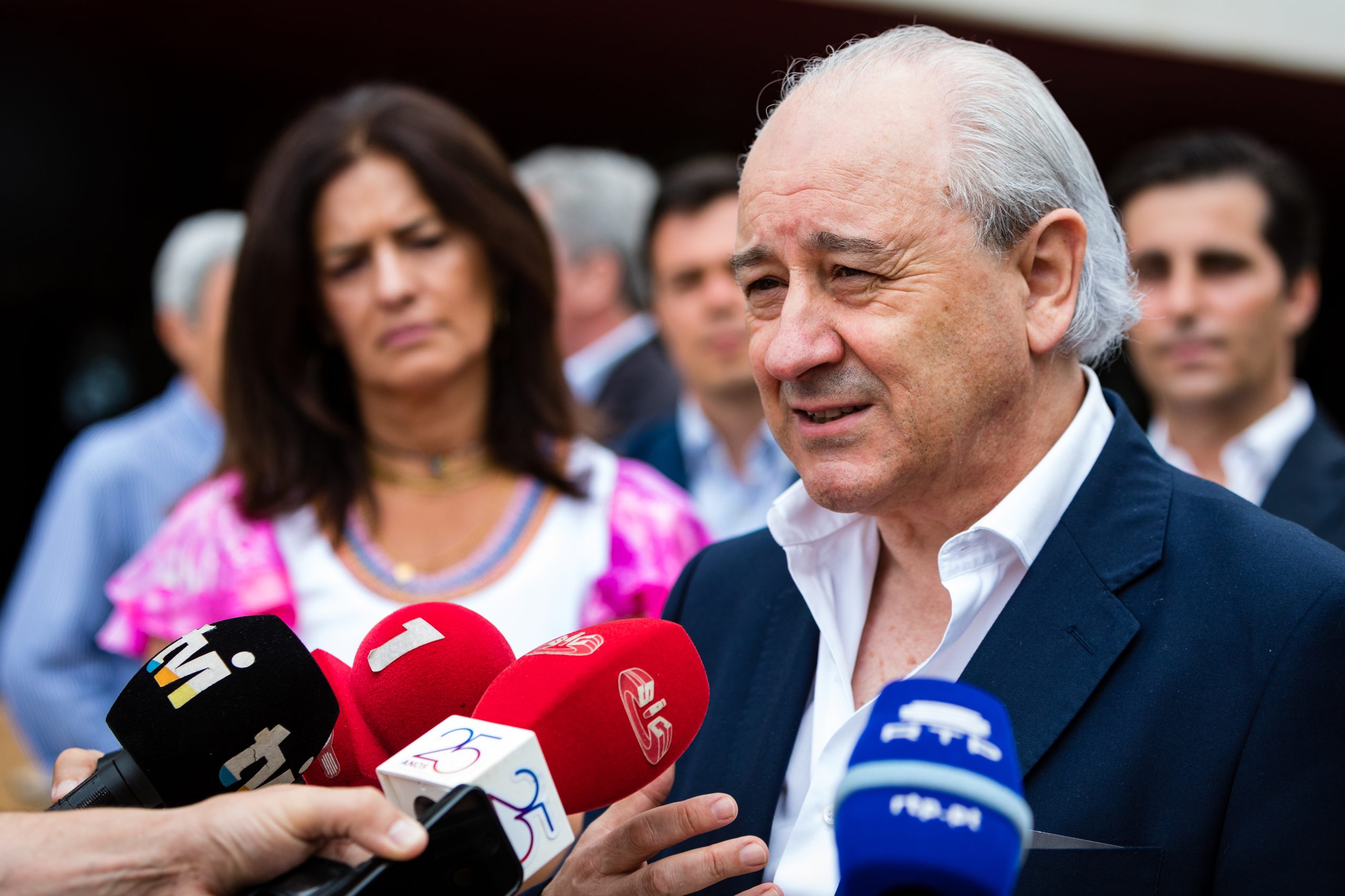 Rui Rio na festa do PSD na Herdade do Chão da Lagoa pela primeira vez