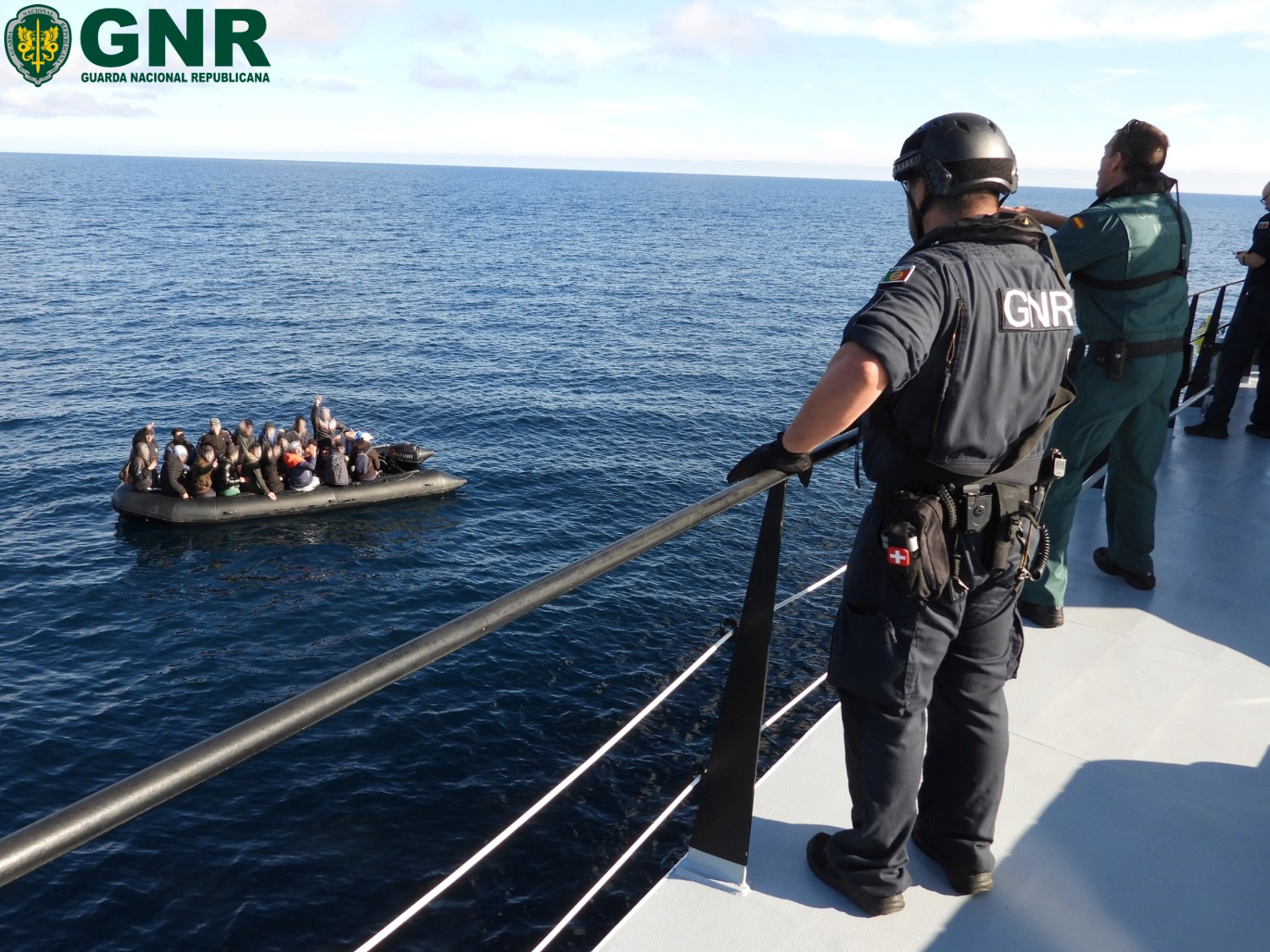 GNR interceta duas embarcações com 39 migrantes ao largo de Almeria