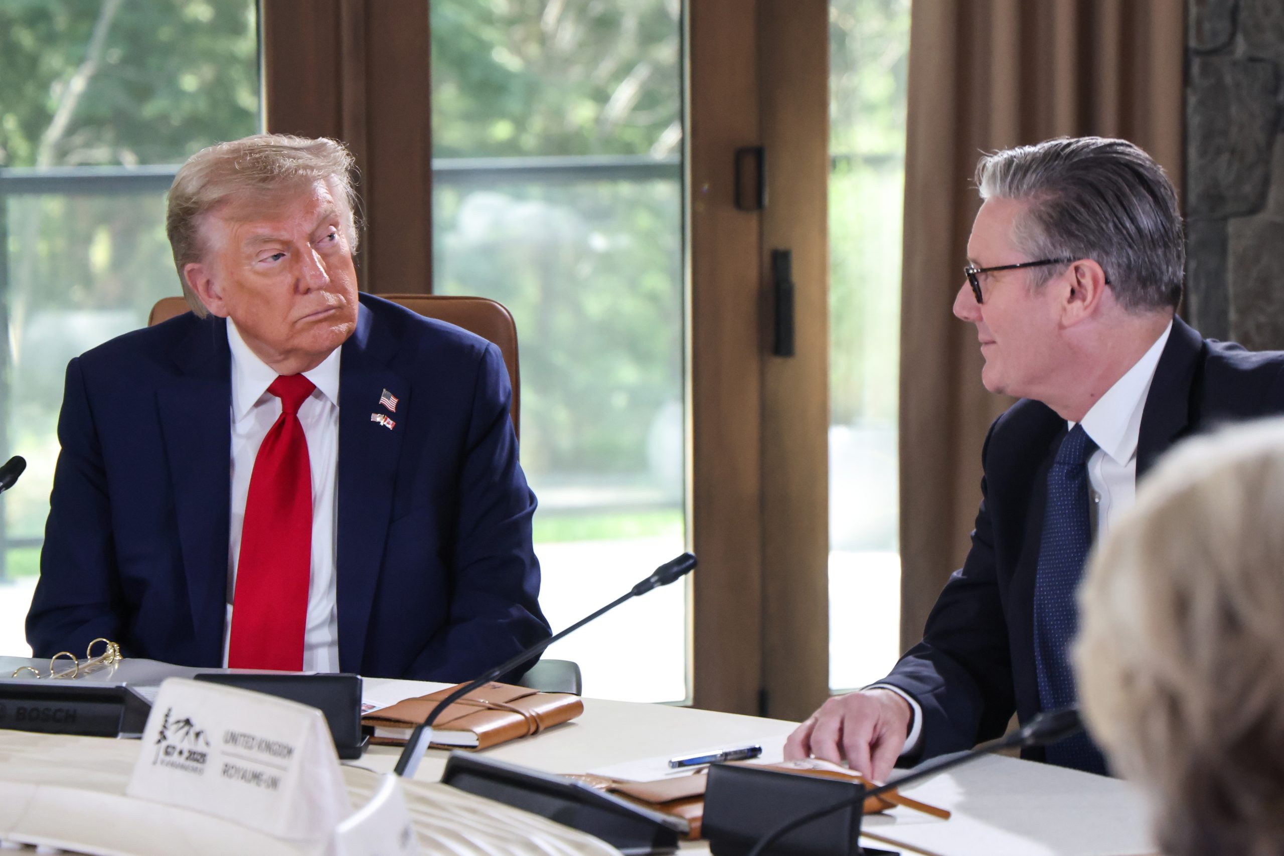 Trump em visita estatal ao Reino Unido
