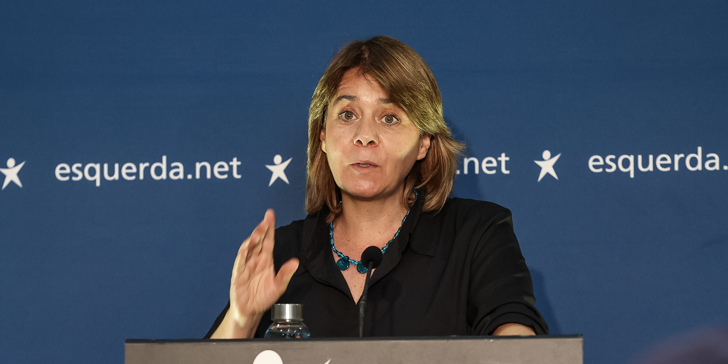Catarina Martins censura “genocídio” na Palestina e diz que é “feito também com dinheiro e armas europeias”