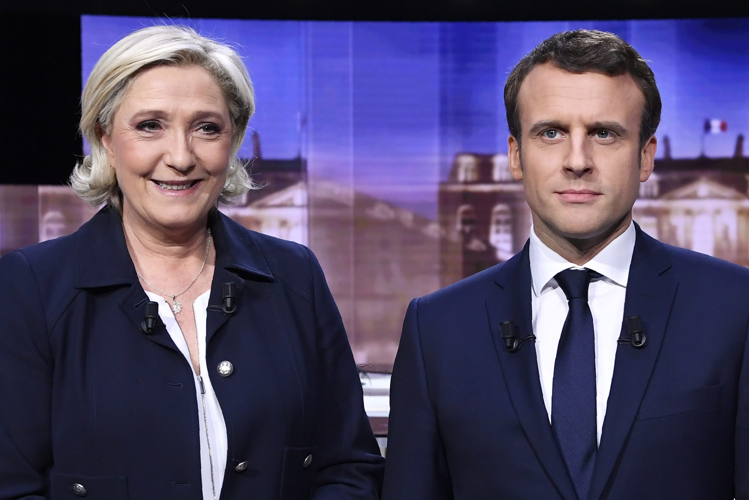 Macron e Le Pen disputam segunda volta das presidenciais, segundo as sondagens