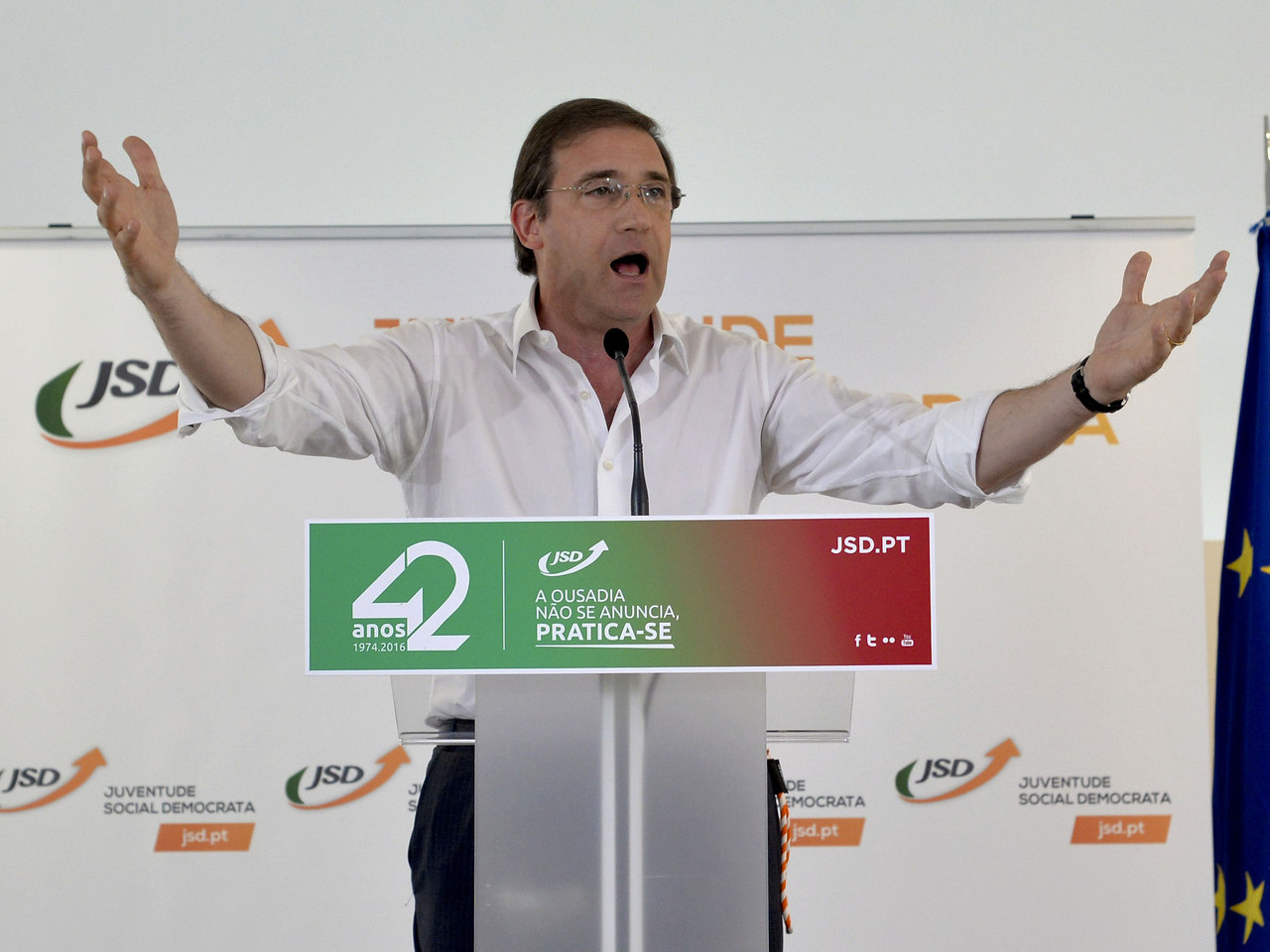Passos Coelho diz que nunca governou para as sondagens