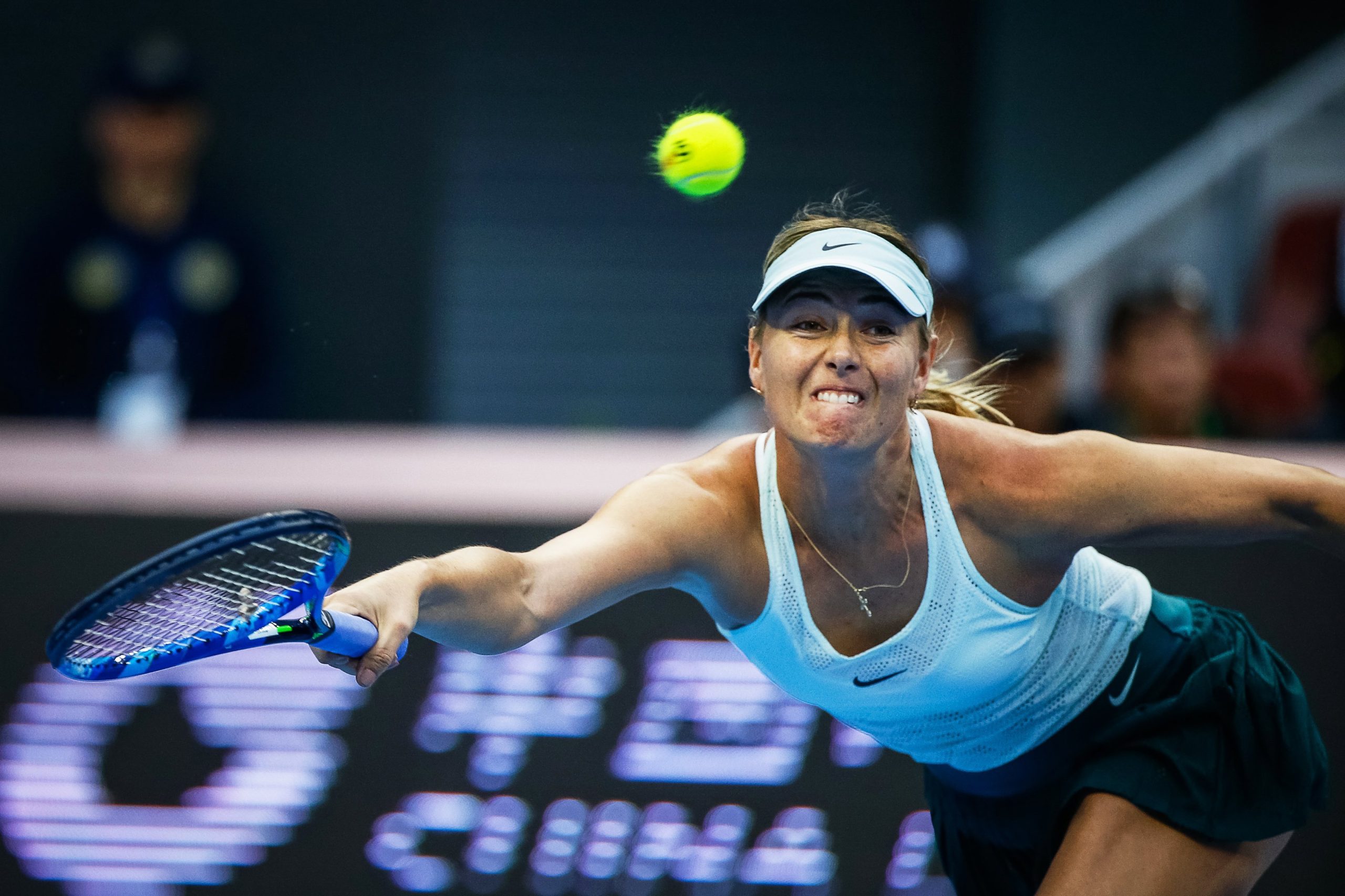 Maria Sharapova vence primeira final depois do castigo por ‘doping’
