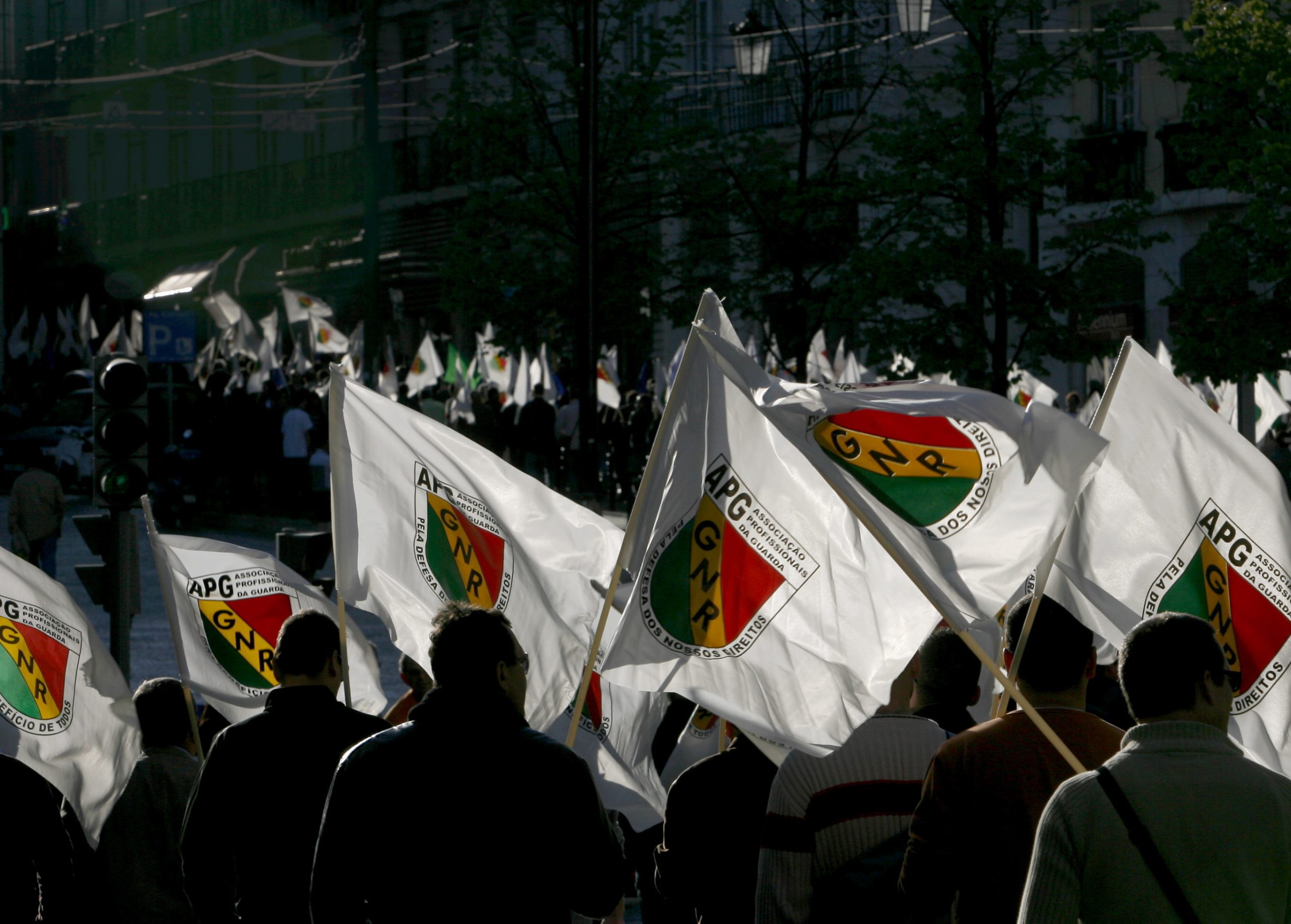 Elementos das forças de segurança realizam encontro para decidir ações de protesto