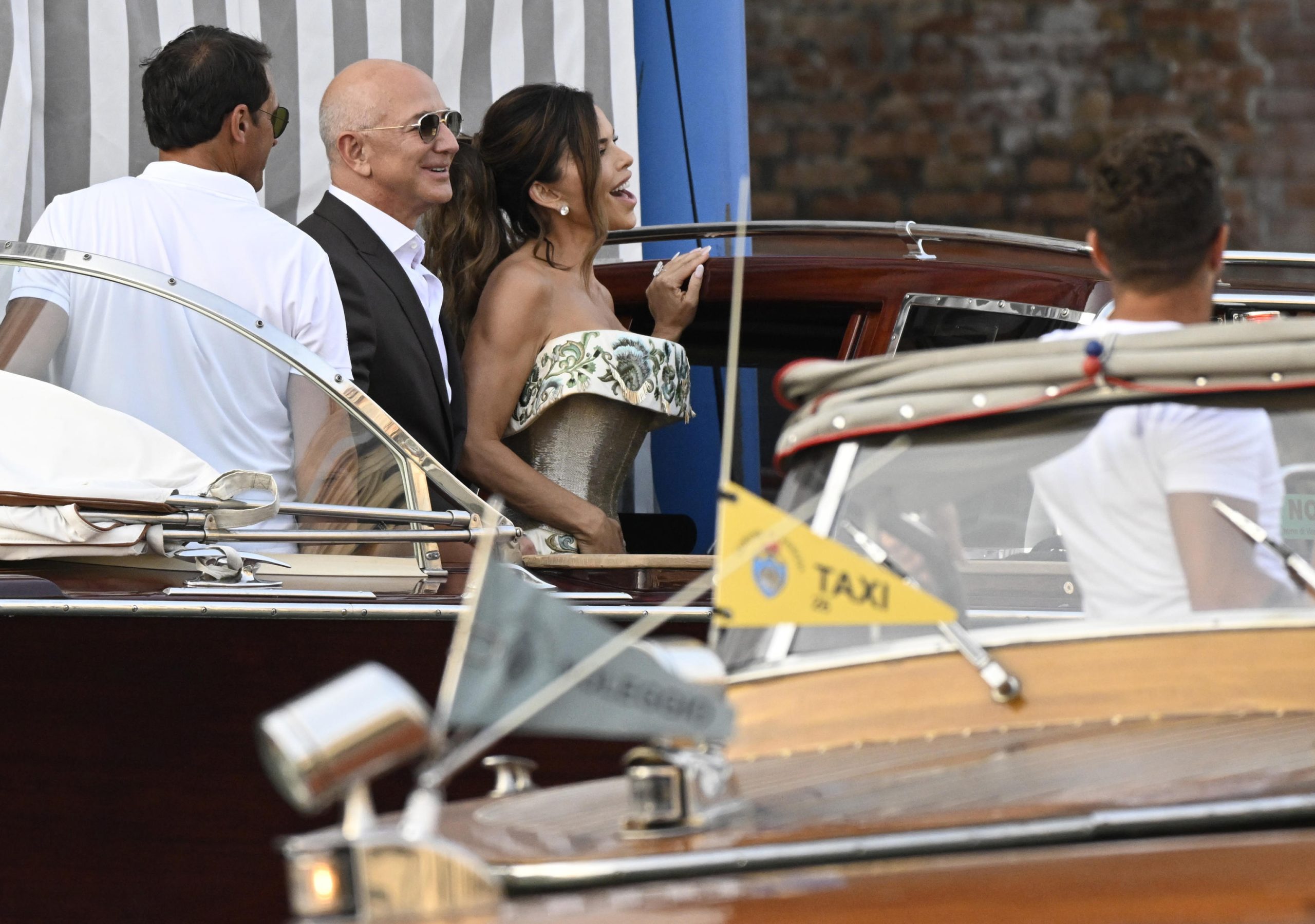 A festa em Veneza já começou: as primeiras imagens das celebrações do casamento de Jeff Bezos e Lauren Sanchez