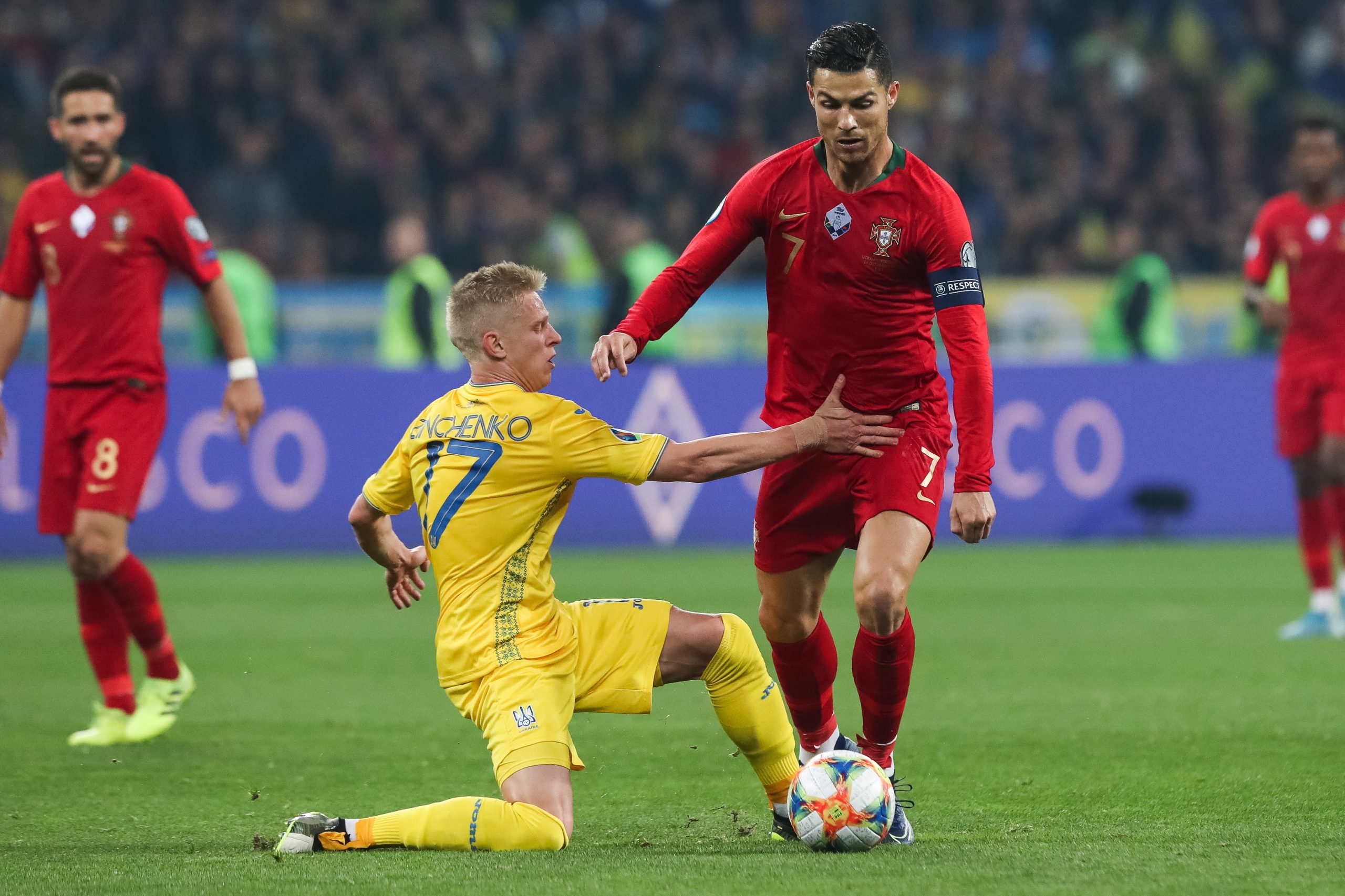 Portugal cai em Kiev frente à Ucrânia