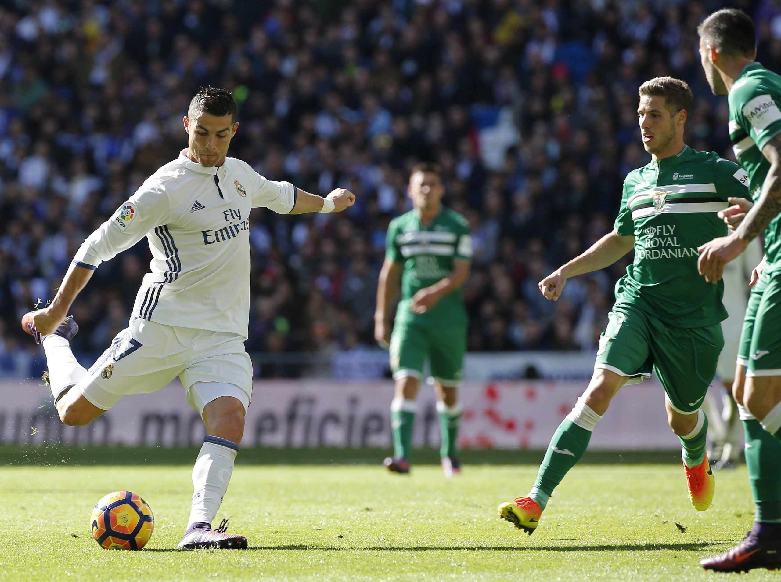 Real Madrid vence Leganés no Bernabéu e reforça liderança