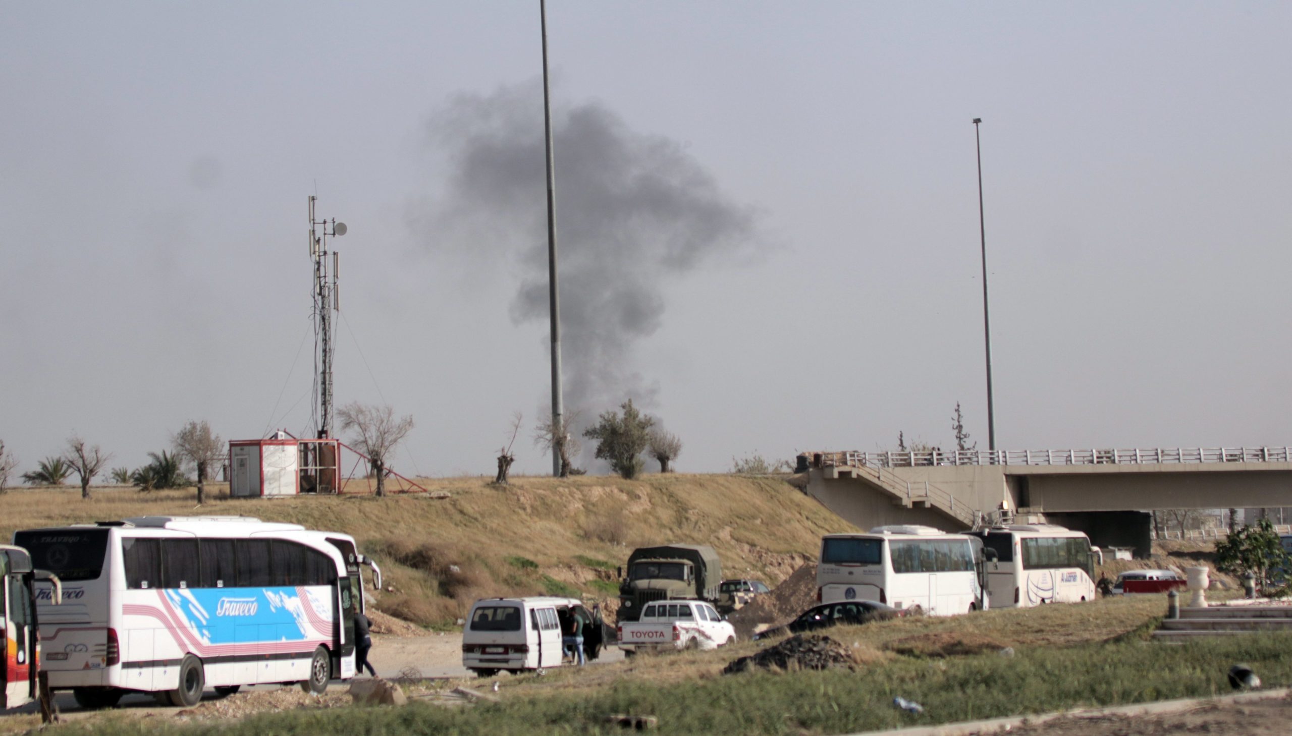 Mais de 80.000 fugiram de Ghouta oriental, na Síria, desde o início de março