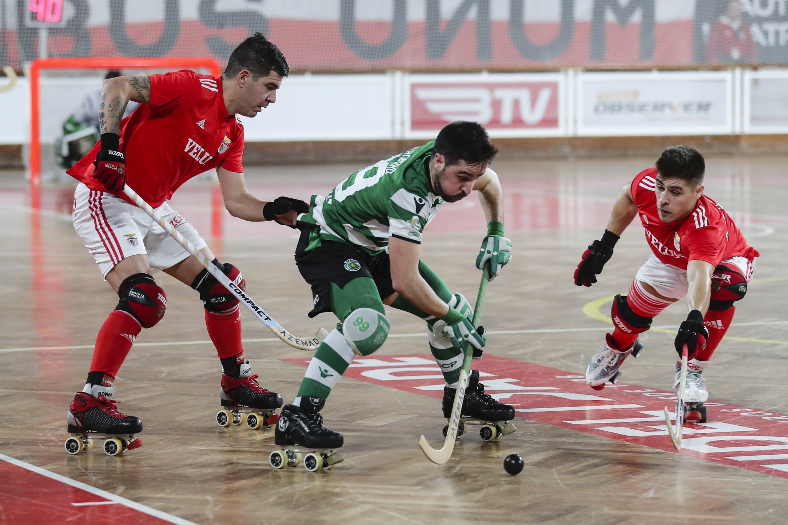 Benfica vence Sporting e qualifica-se para a final da Taça de Portugal de hóquei