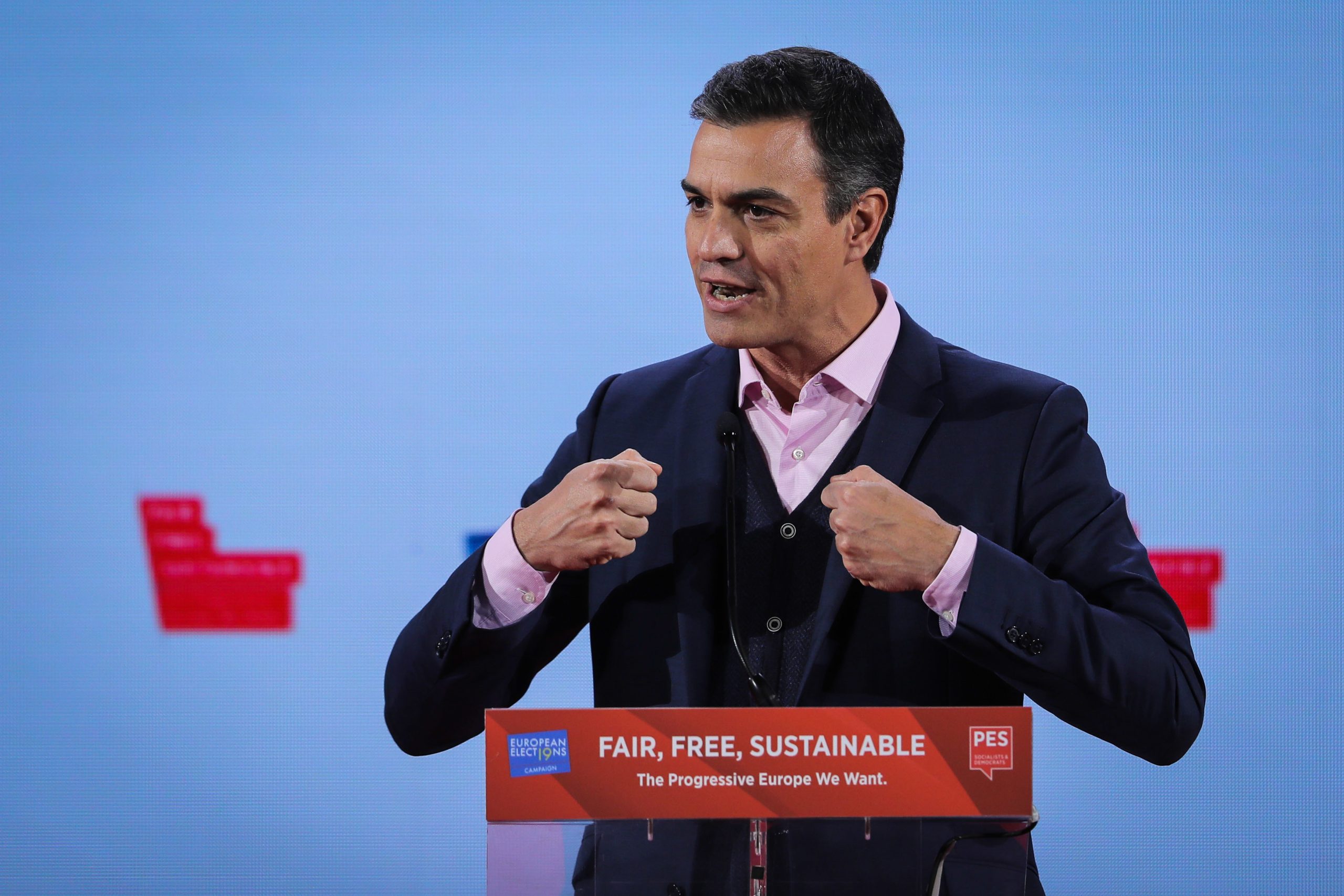Sánchez propõe “novo contrato social” da “família socialista” para as europeias de 2019