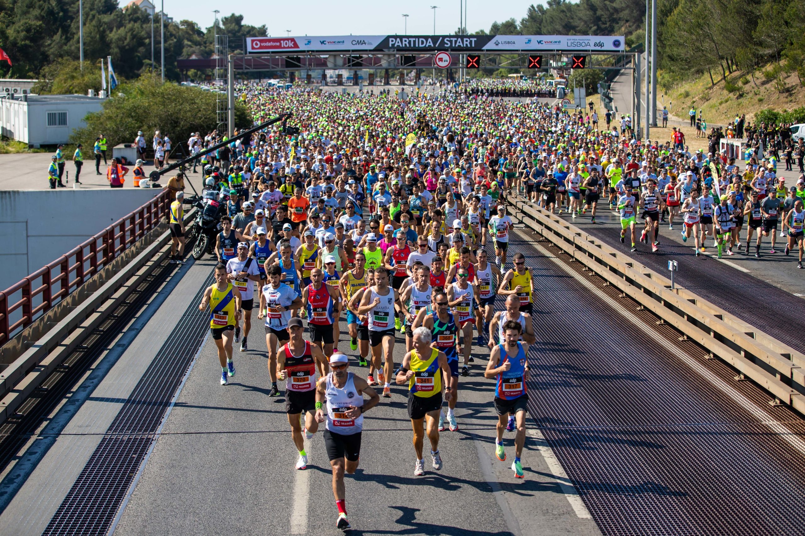 Meia Maratona de Lisboa fecha Ponte 25 de Abril domingo de manhã
