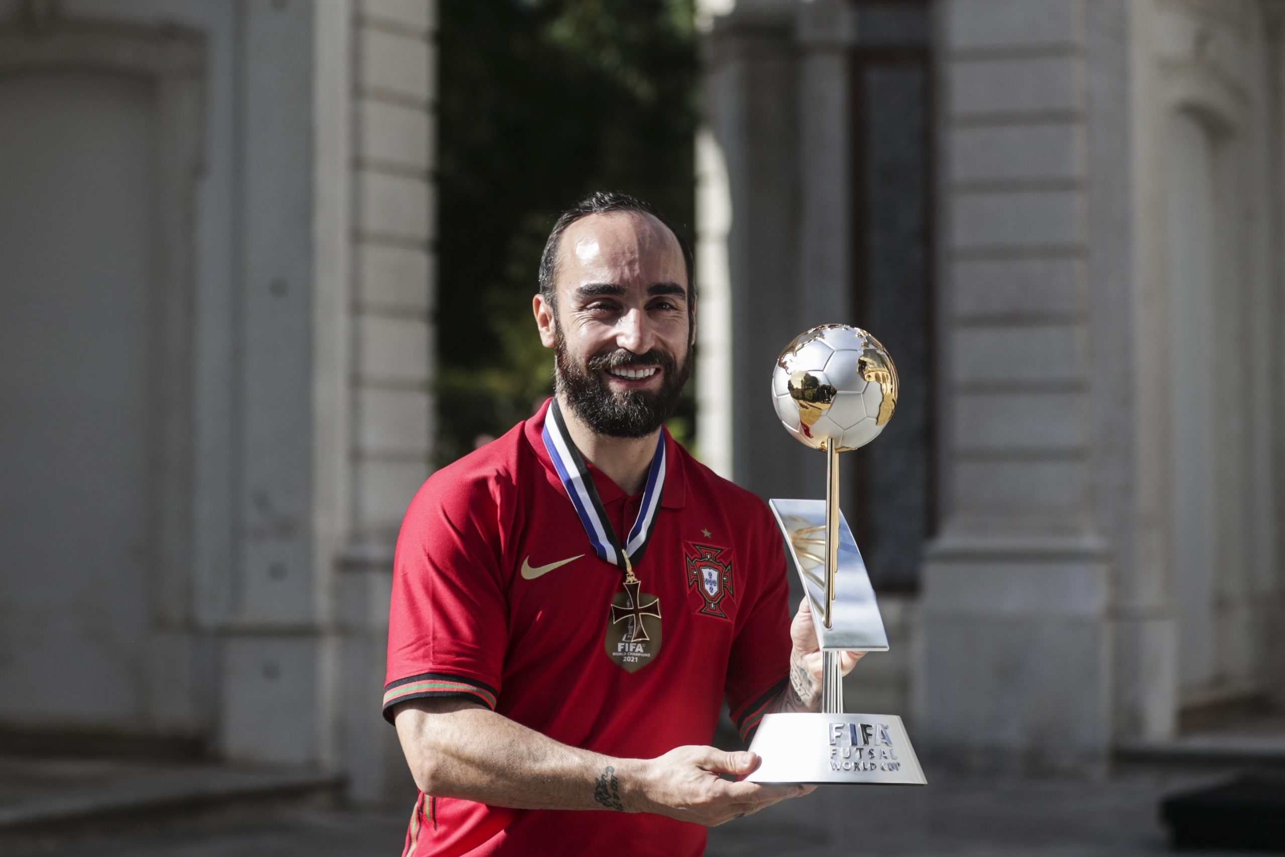 Ricardinho termina carreira na seleção portuguesa de futsal