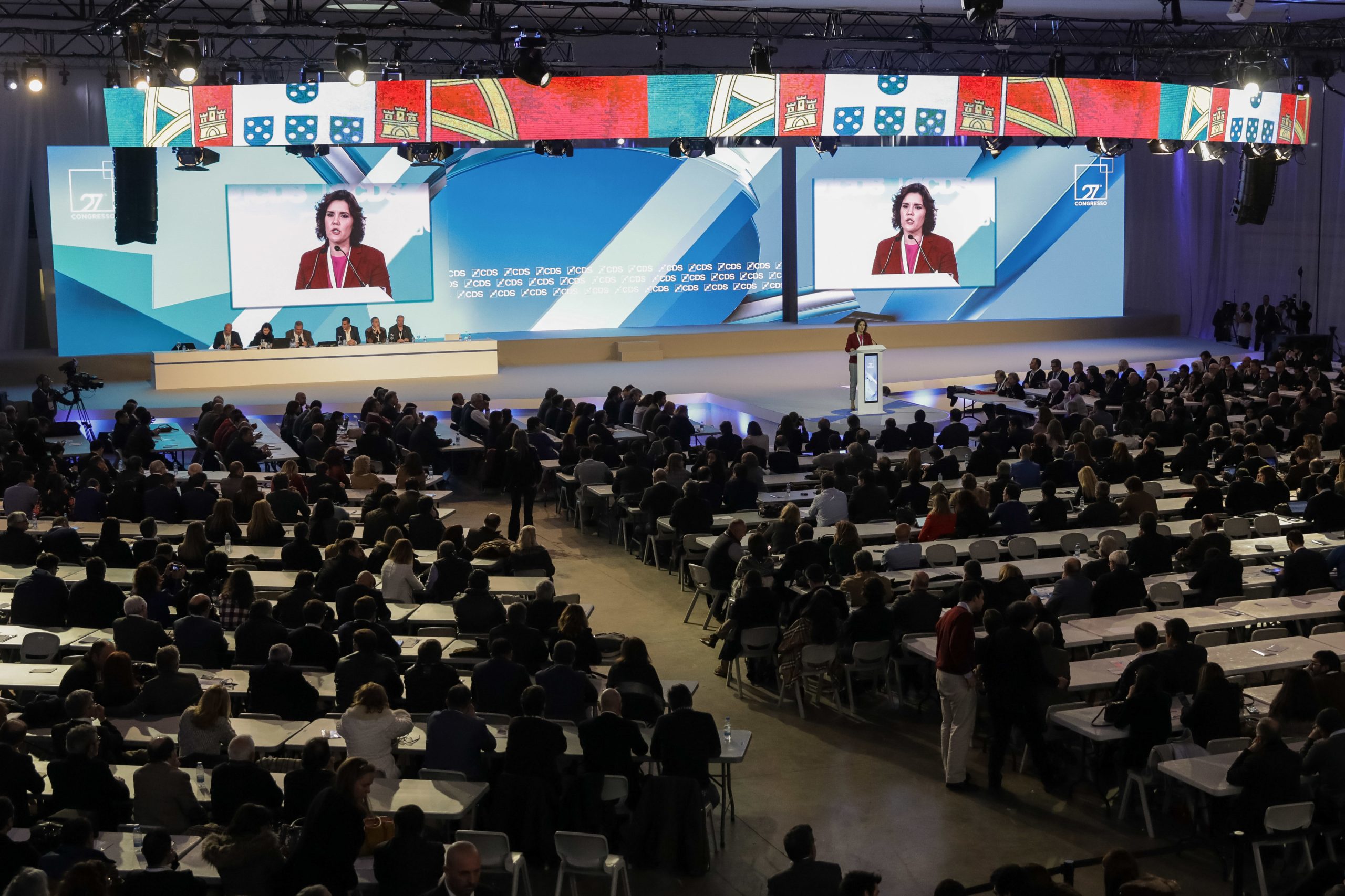 Direção de Cristas eleita com menos votos do que no último congresso