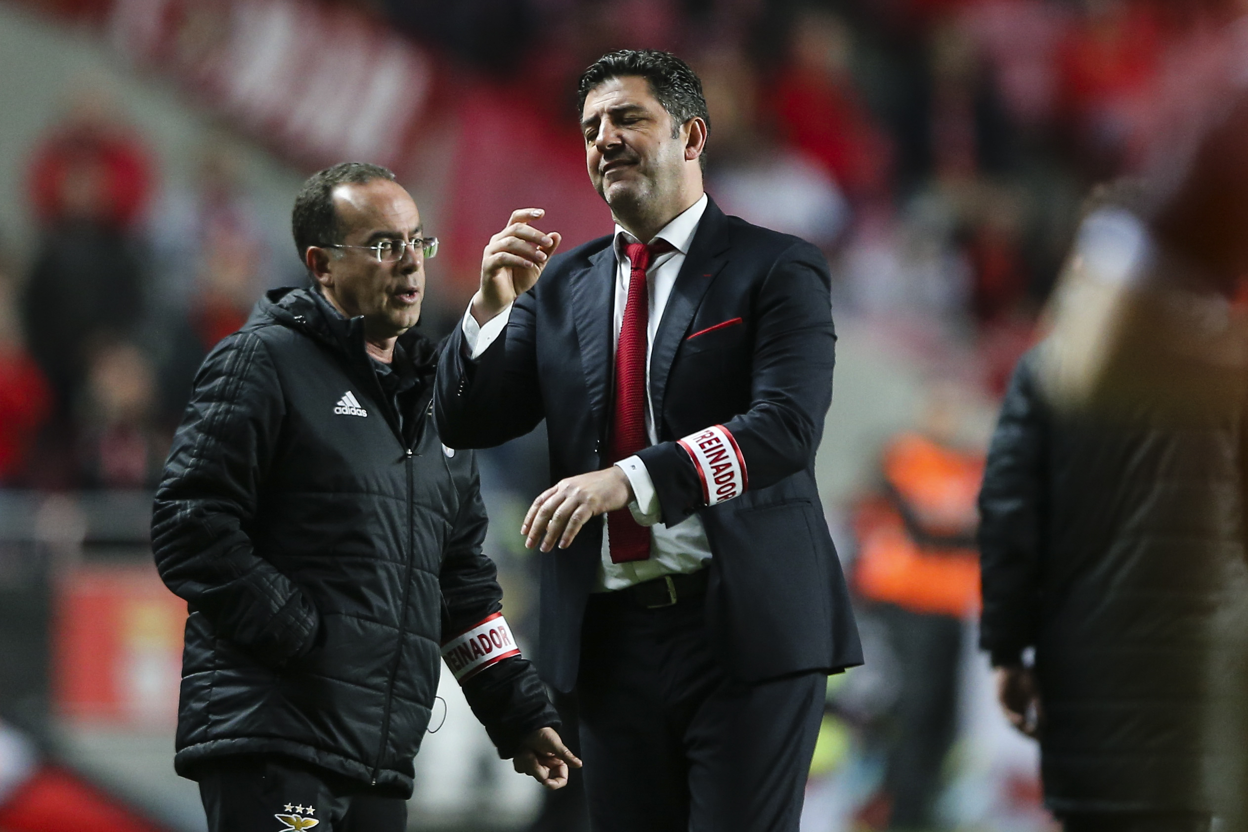 Rui Vitória quer aumentar tempo útil nos jogos de futebol