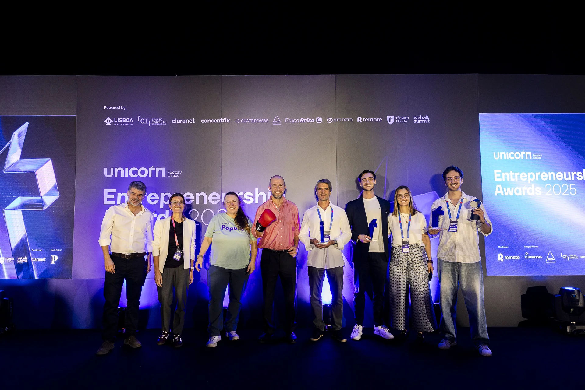 Os vencedores dos Entrepreneurship Awards 2025