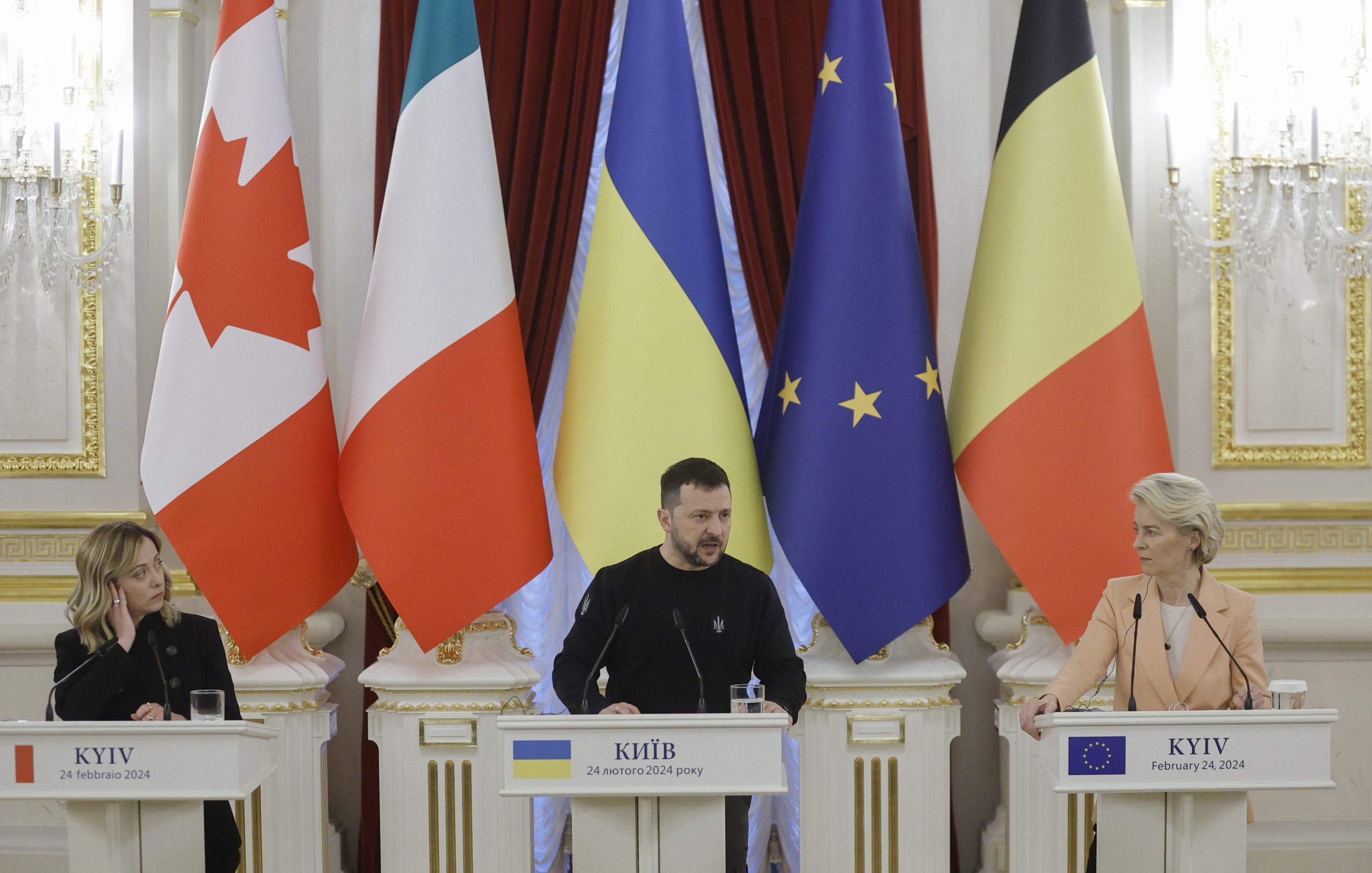 Zelensky diz que conta com os líderes do G7 para uma “vitória comum”