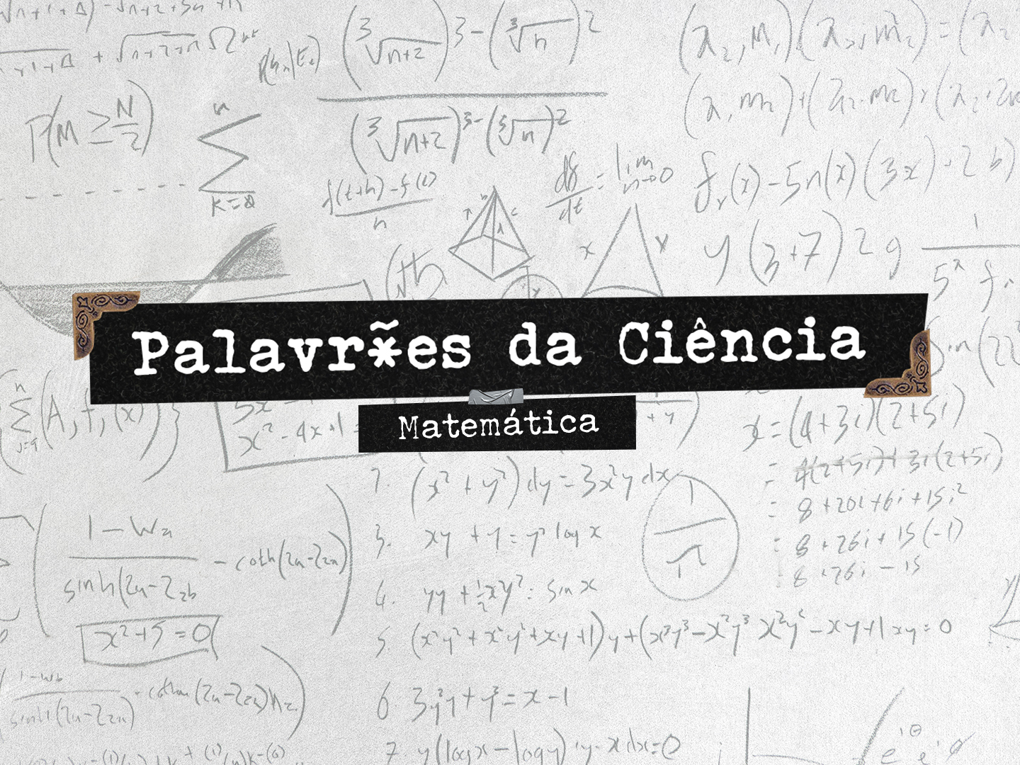 Será a matemática um bicho-papão?