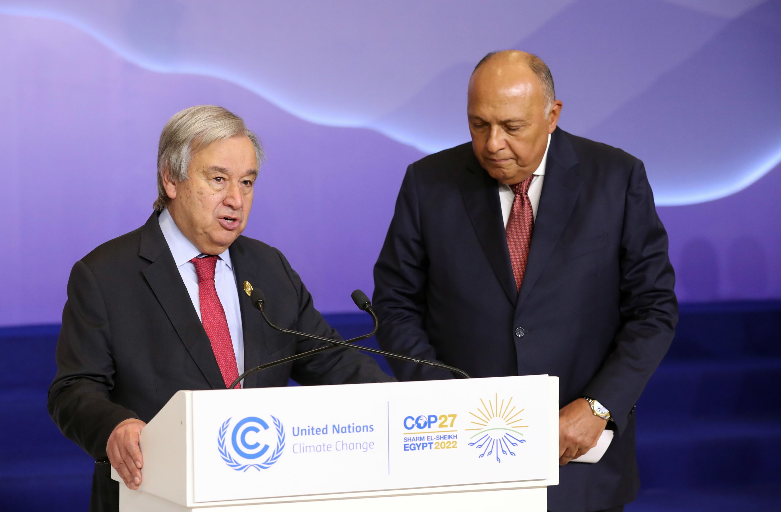 COP27: Guterres pede acordo “ambicioso” apesar de “quebra de confiança entre Norte e Sul”