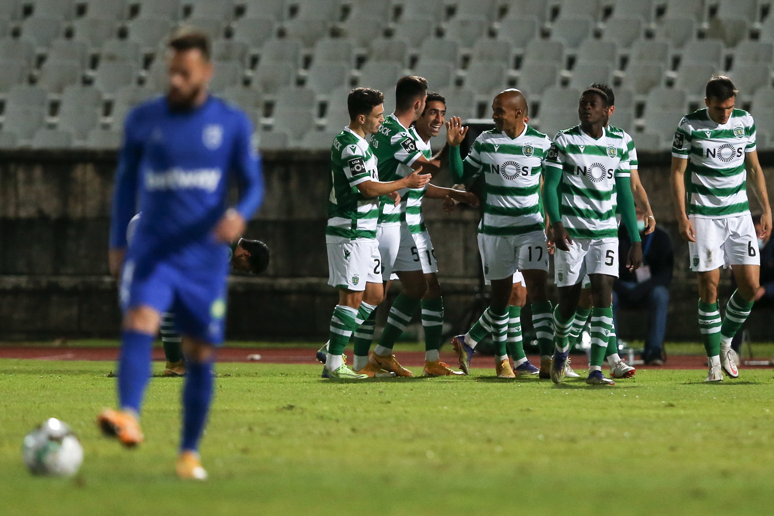 Sporting vence Belenenses SAD e vai terminar o ano de 2020 na liderança da I Liga