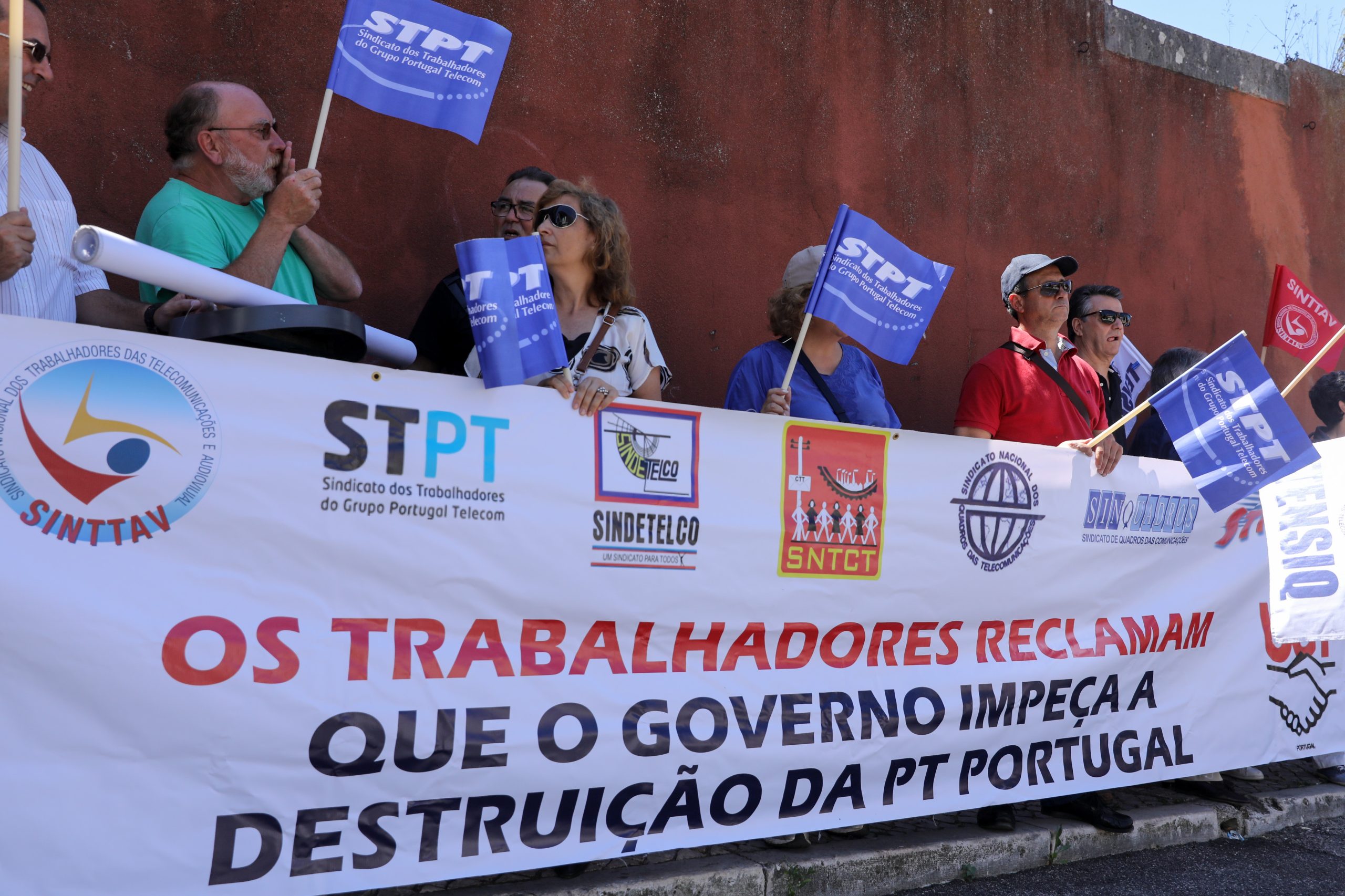 Trabalhadores da PT Portugal realizam hoje plenário e vigília em Lisboa