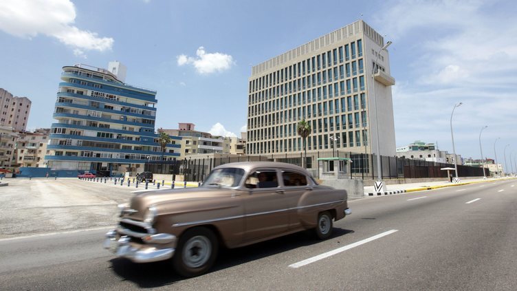 Cuba e Estados Unidos abrem embaixadas nos dois países, Havana, Cuba. ERNESTO MASTRASCUSA/LUSA