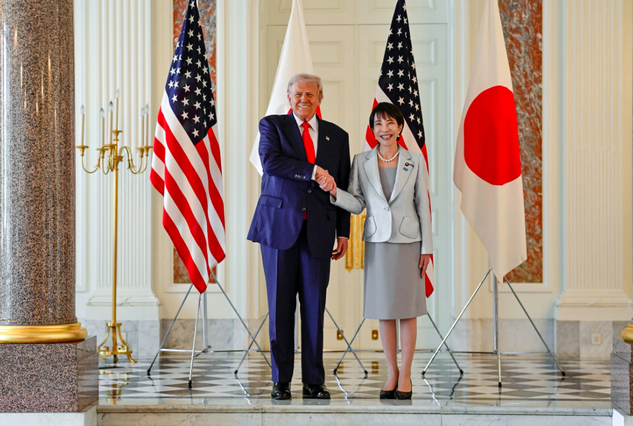 Nova “era dourada” nas relações Japão-EUA marcada por pacto sobre terras raras e referência a Trump para o Nobel da Paz