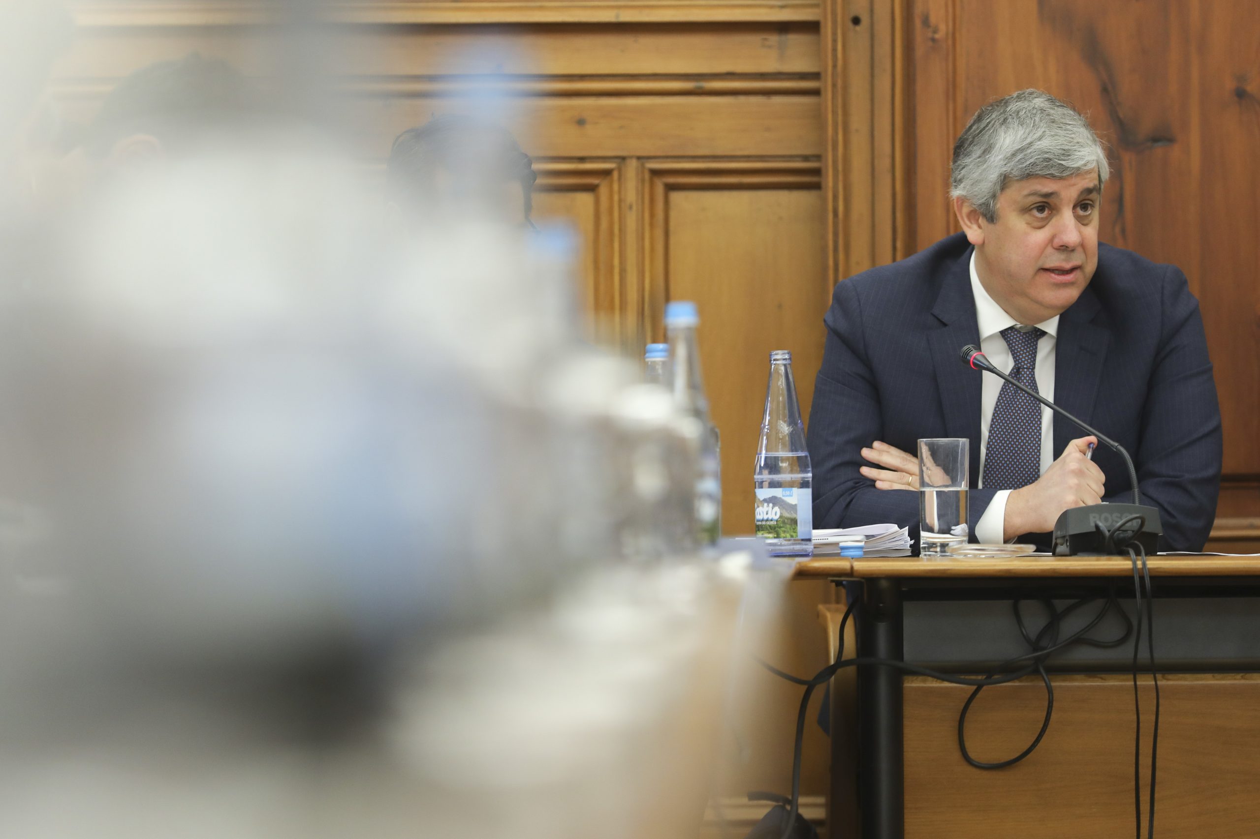 Mário Centeno diz que bancos têm 3,8 mil milhões de euros em impostos diferidos elegíveis para deduzir a impostos