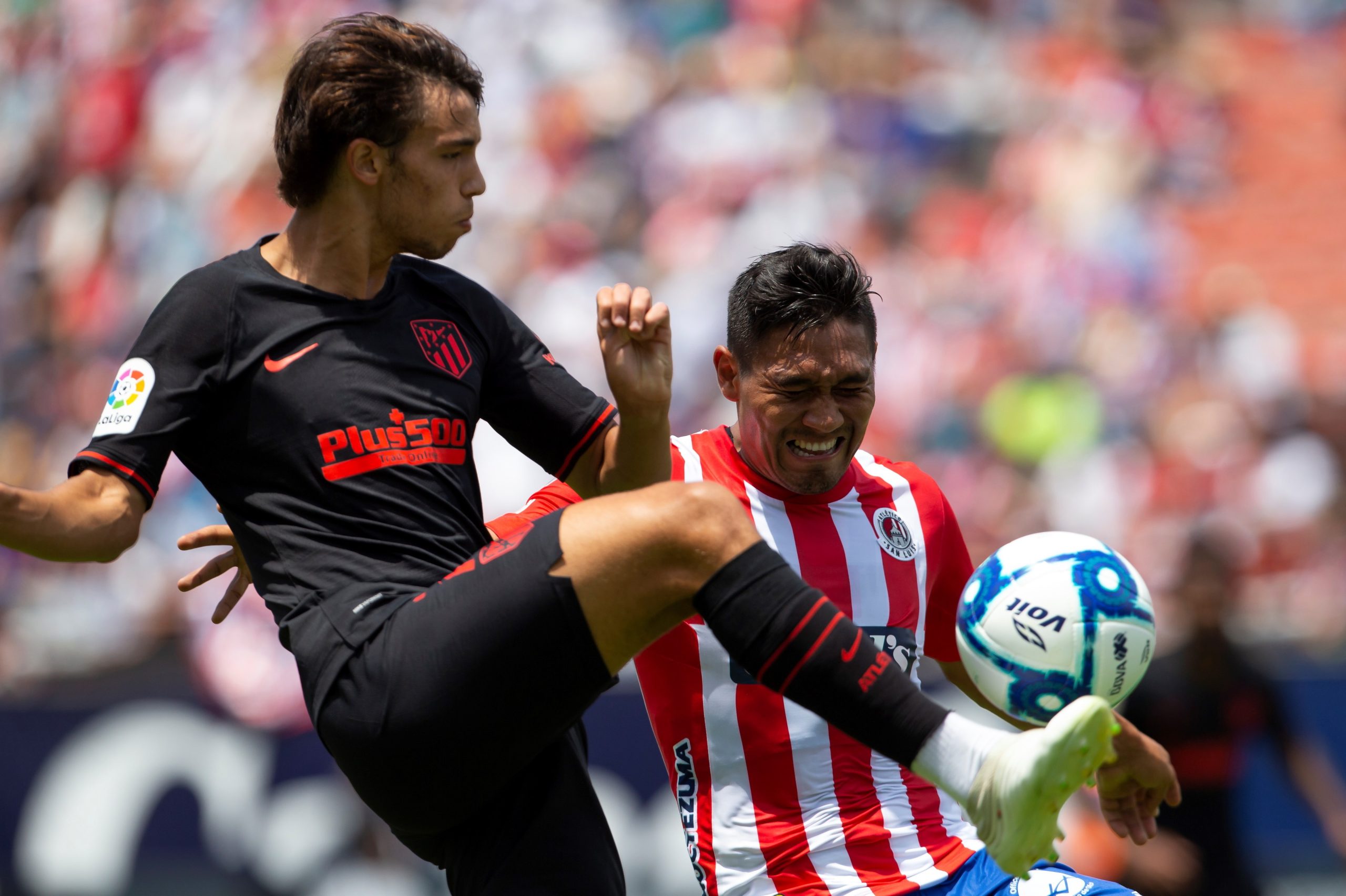 Atlético Madrid vence mexicanos do San Juan com João Félix a titular