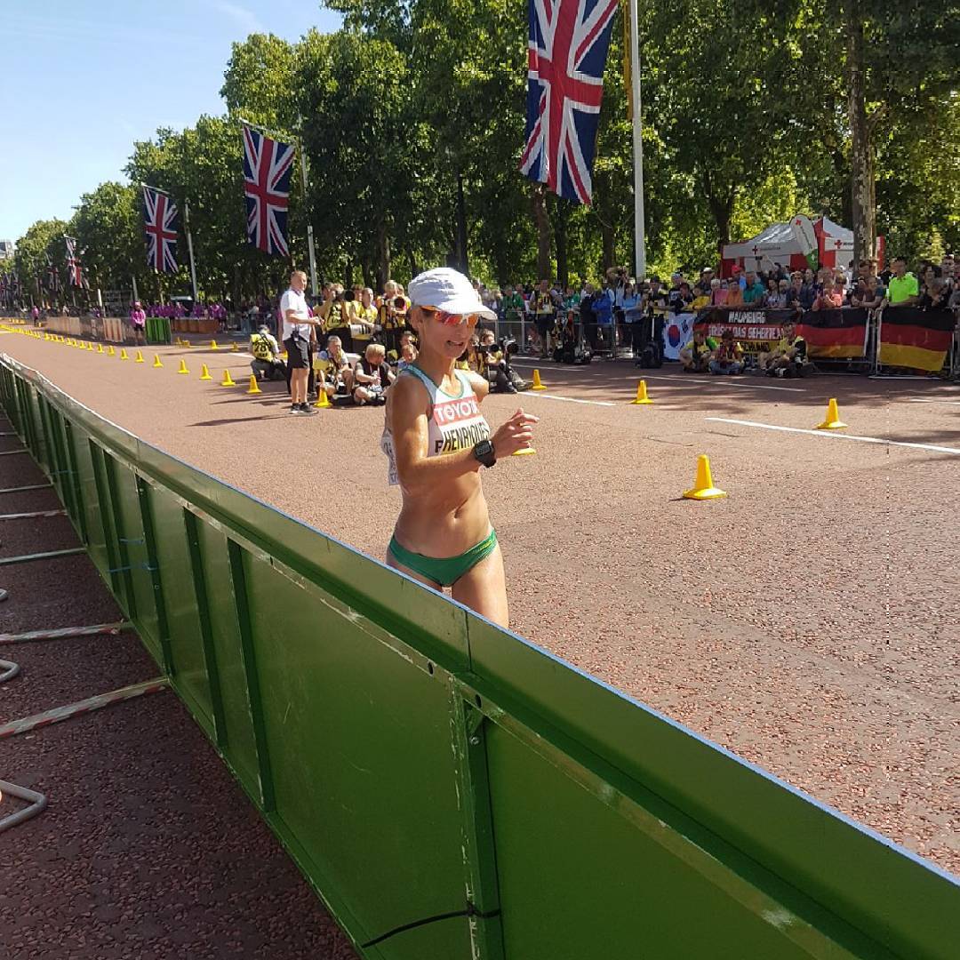 Inês Henriques sagra-se campeã dos 50km marcha, com recorde mundial