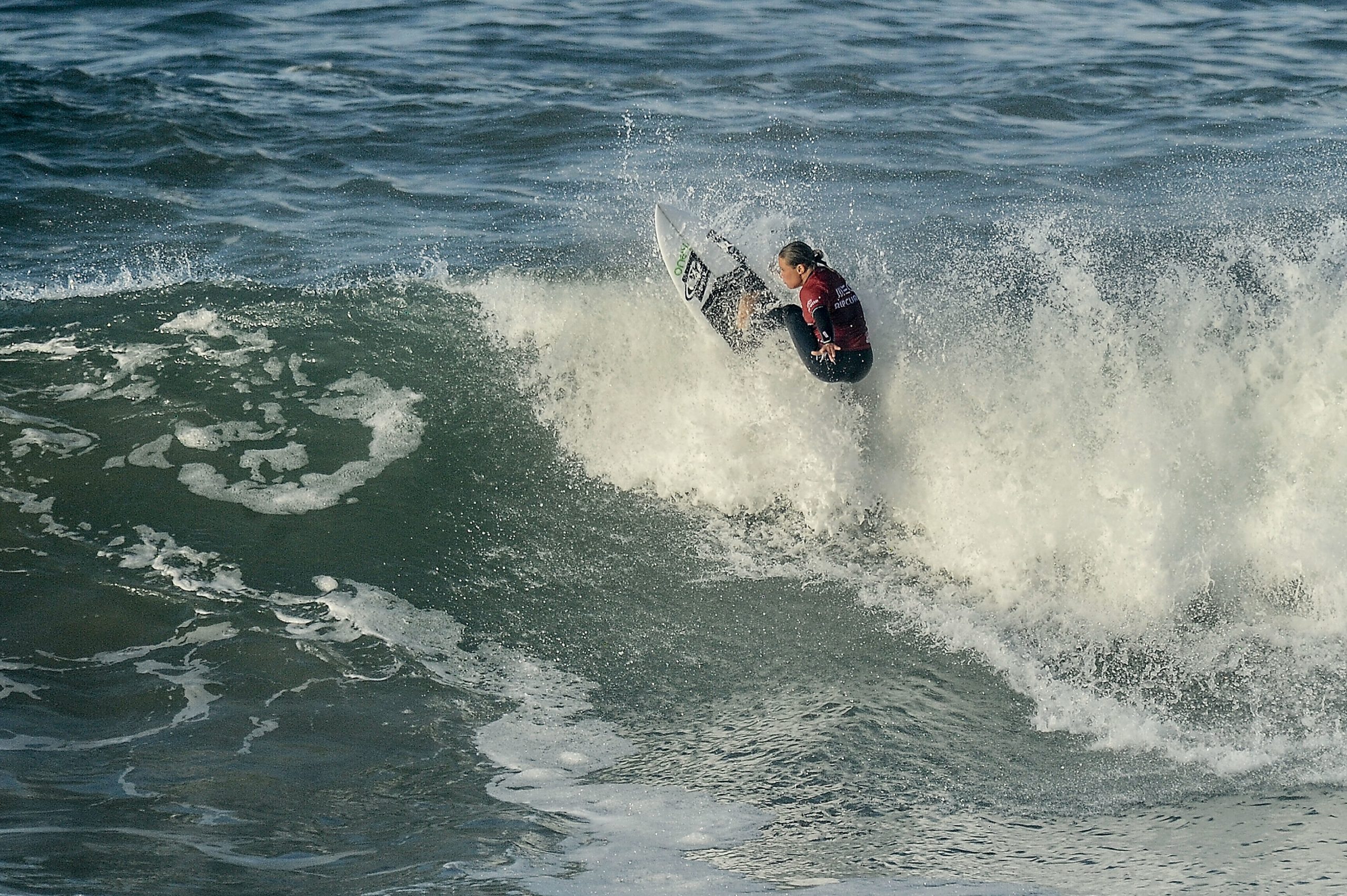 Yolanda Hopkins e Teresa Bonvalot falham final dos Jogos Mundiais de surf