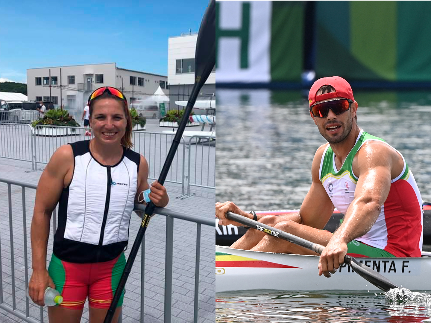 Fernando Pimenta e Teresa Portela apurados para as meias-finais na canoagem