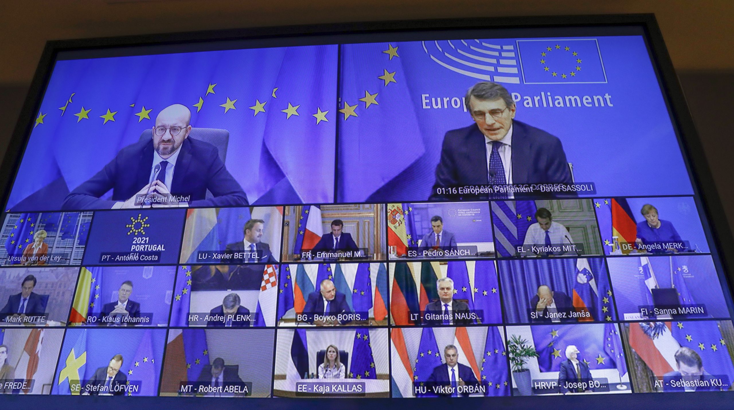 Presidente do Parlamento Europeu insta países a acelerarem vacinação