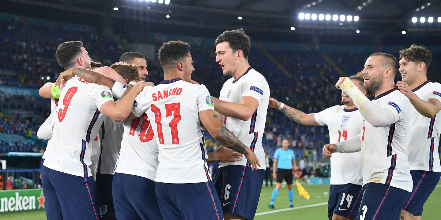 Euro2020: Inglaterra goleia Ucrânia e defronta Dinamarca nas meias-finais