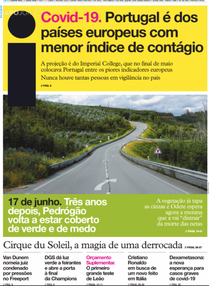 Revista de Imprensa: Pedrógão Grande e o medo de uma nova tragédia