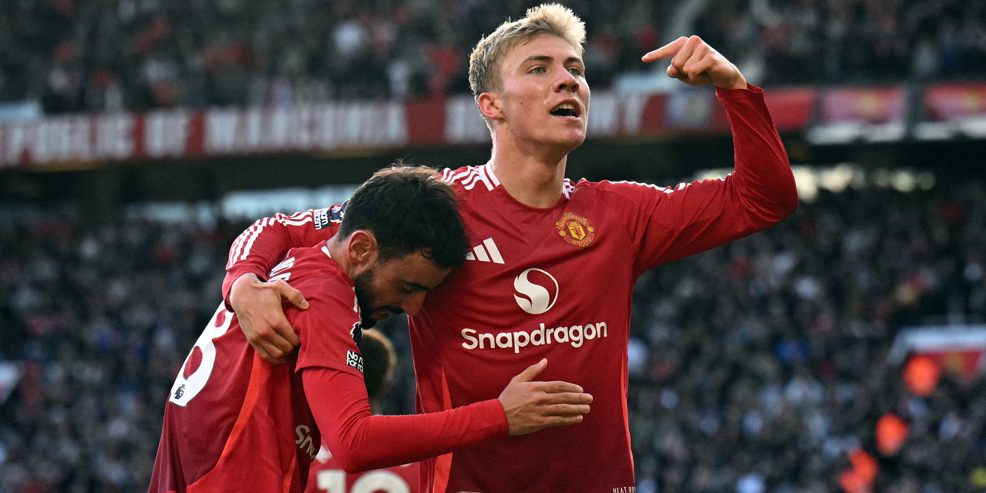 Manchester United vence. Bruno Fernandes marca antes da chegada de Ruben Amorim