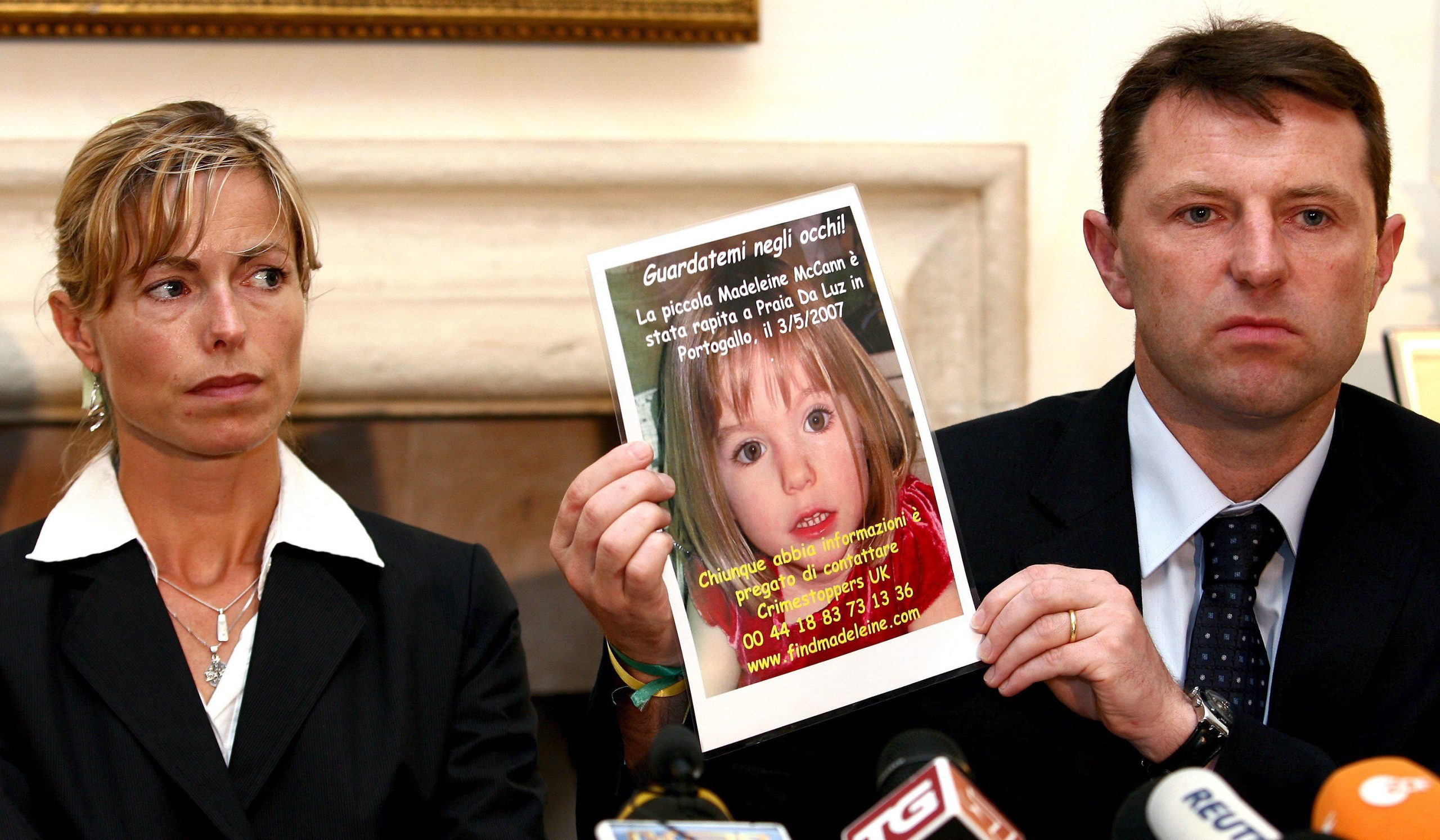 Turistas britânicos encorajados a afixarem cartazes de Madeleine McCann durante as férias