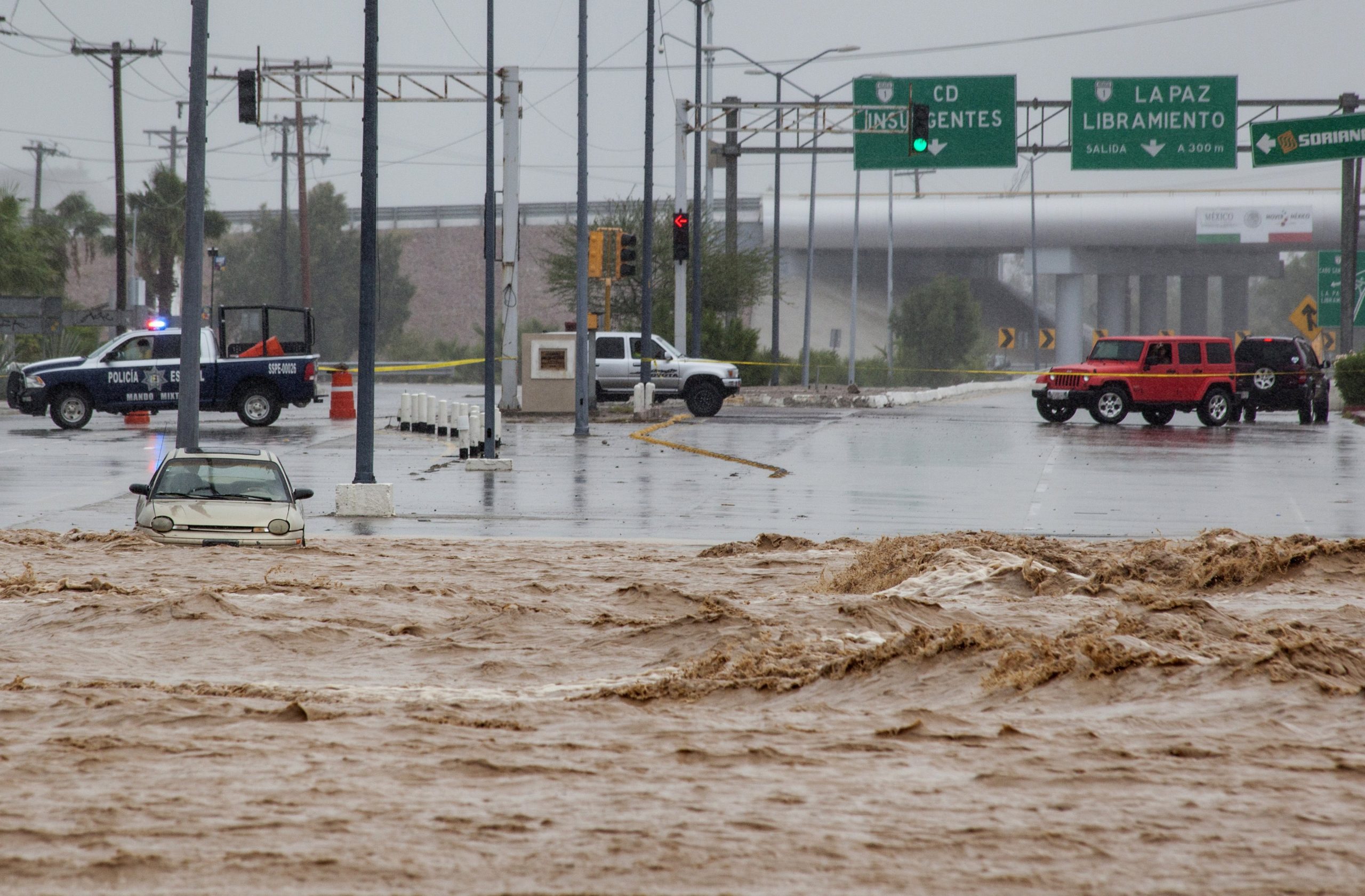 México: Tempestade tropical Lidia provoca pelo menos quatro mortos