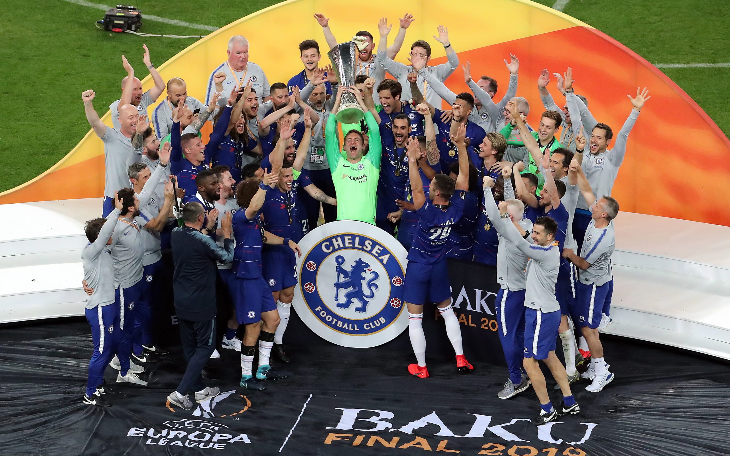 Liga Europa. Unai, foi Giroud, mas o Hazard bateu à porta